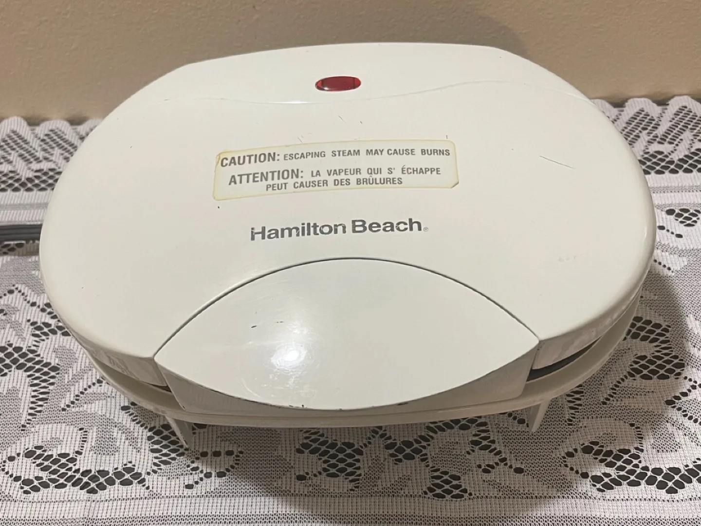 Hamilton Beach Electric Panini Press, Sandwich Maker thumbnail