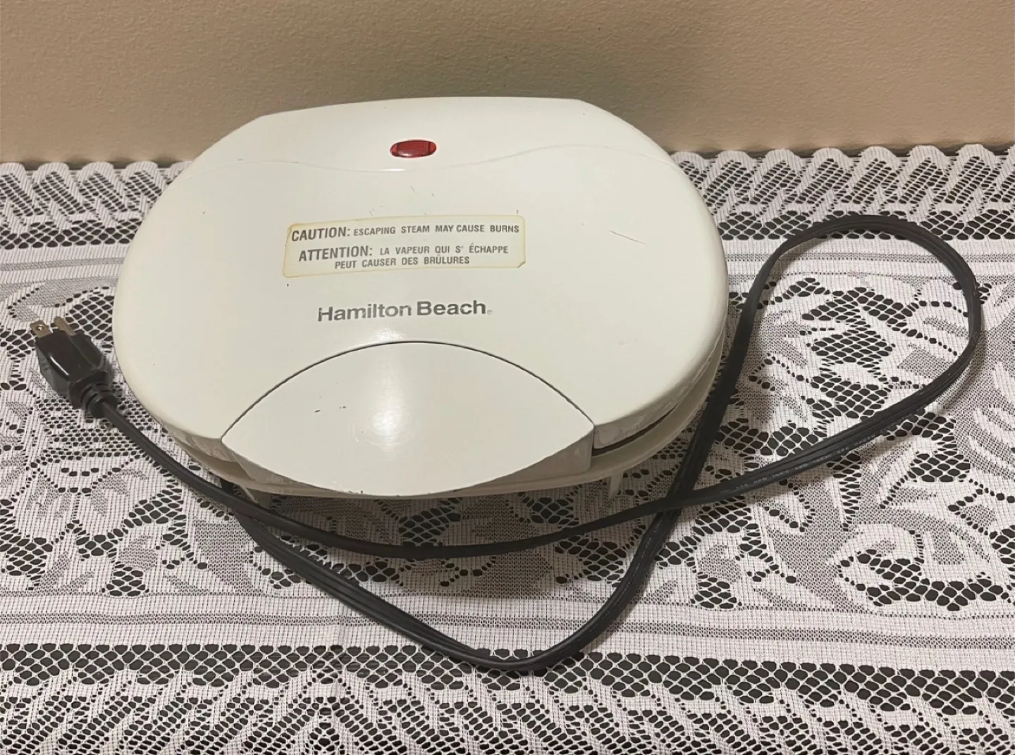 Hamilton Beach Electric Panini Press, Sandwich Maker image indicator(2)