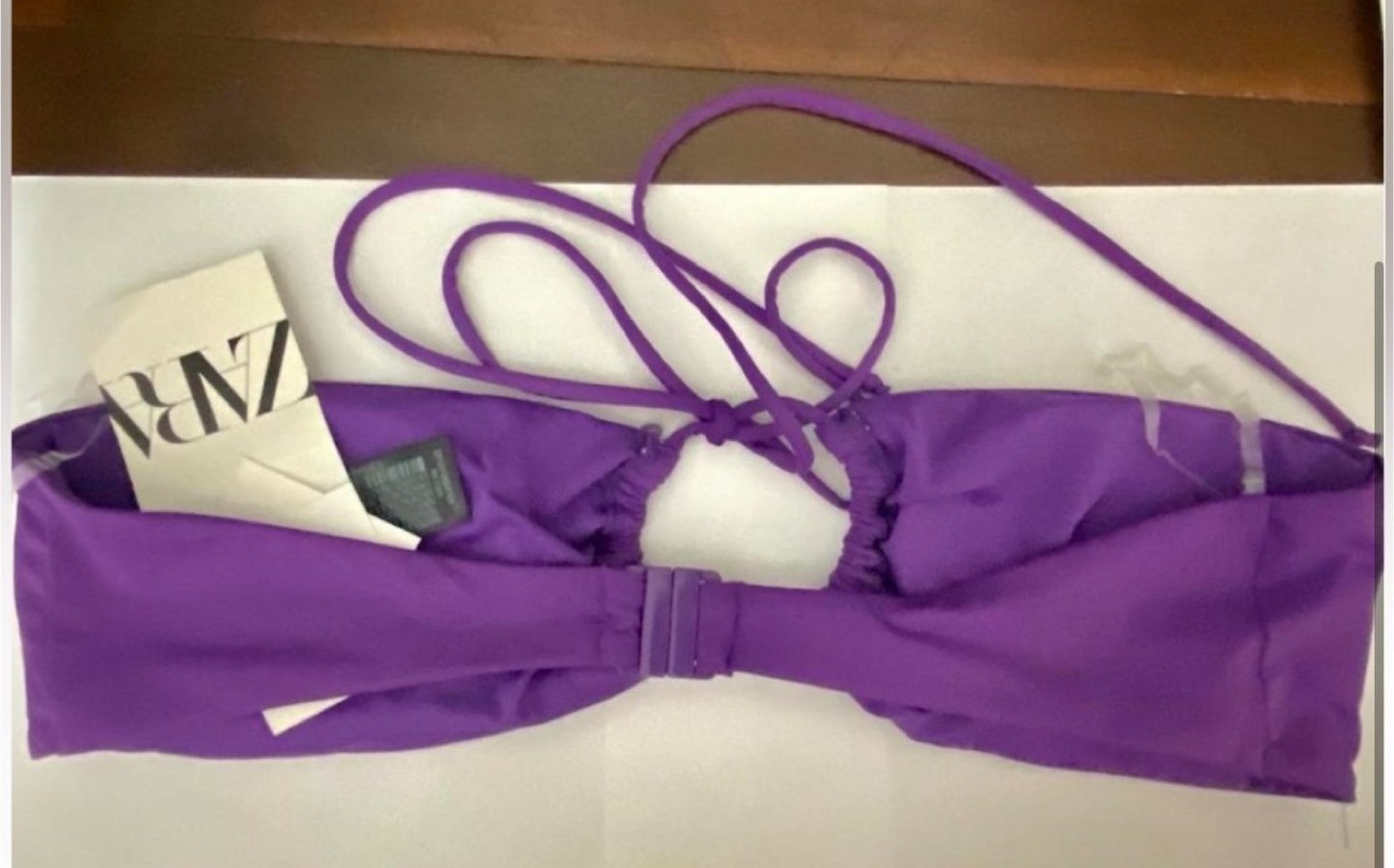 🛍️ NEW Zara Purple Bikini Set - photo 4