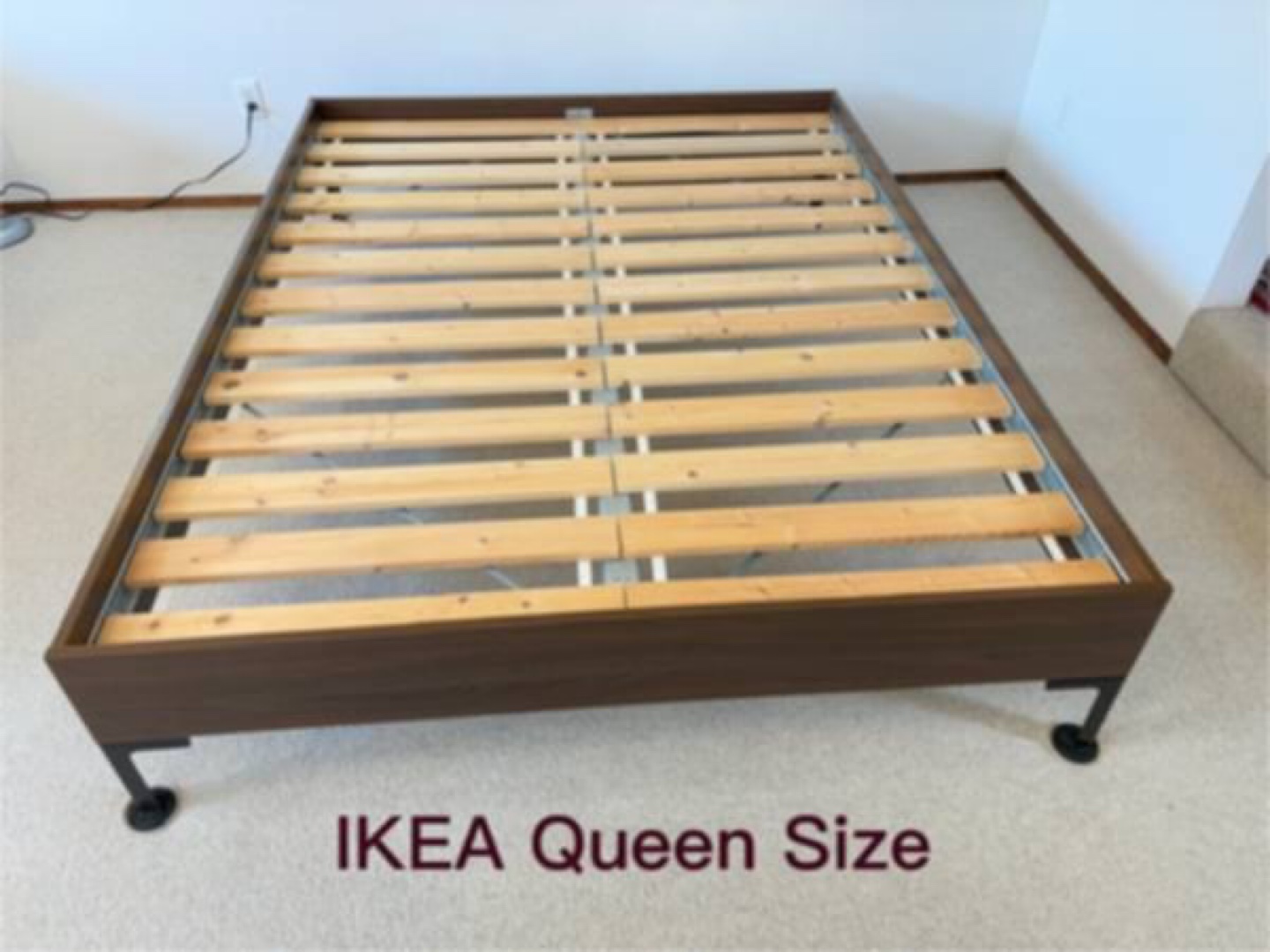 IKEA Queen Size Bed Frame with Headboard