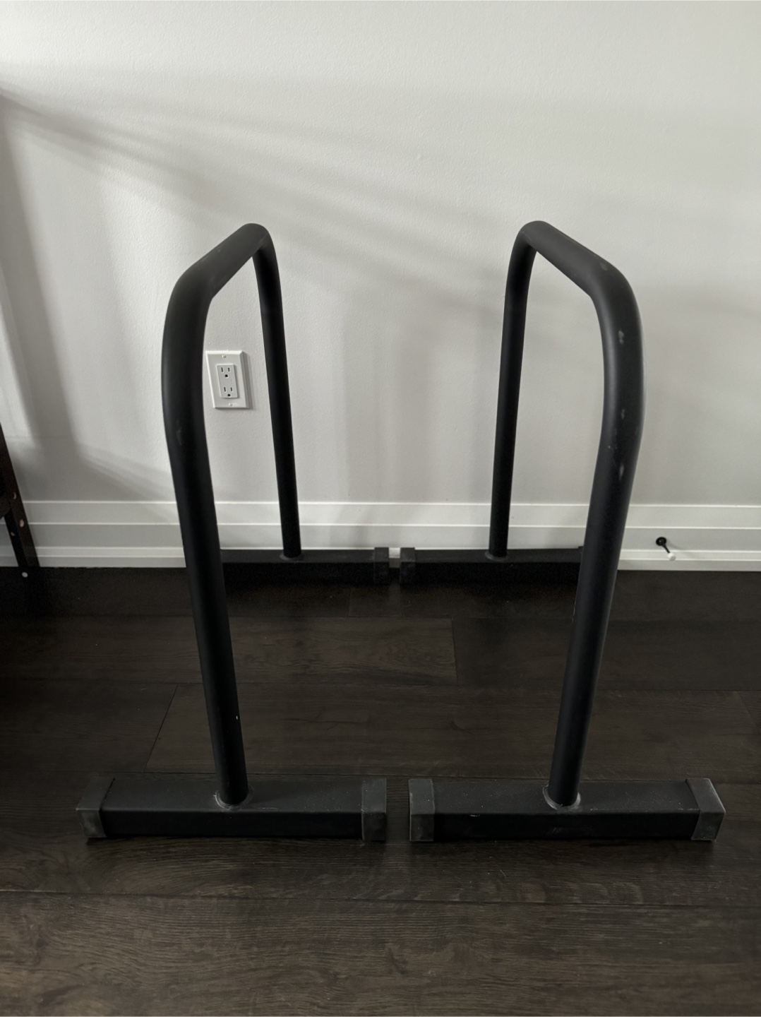 Home gym dip bars