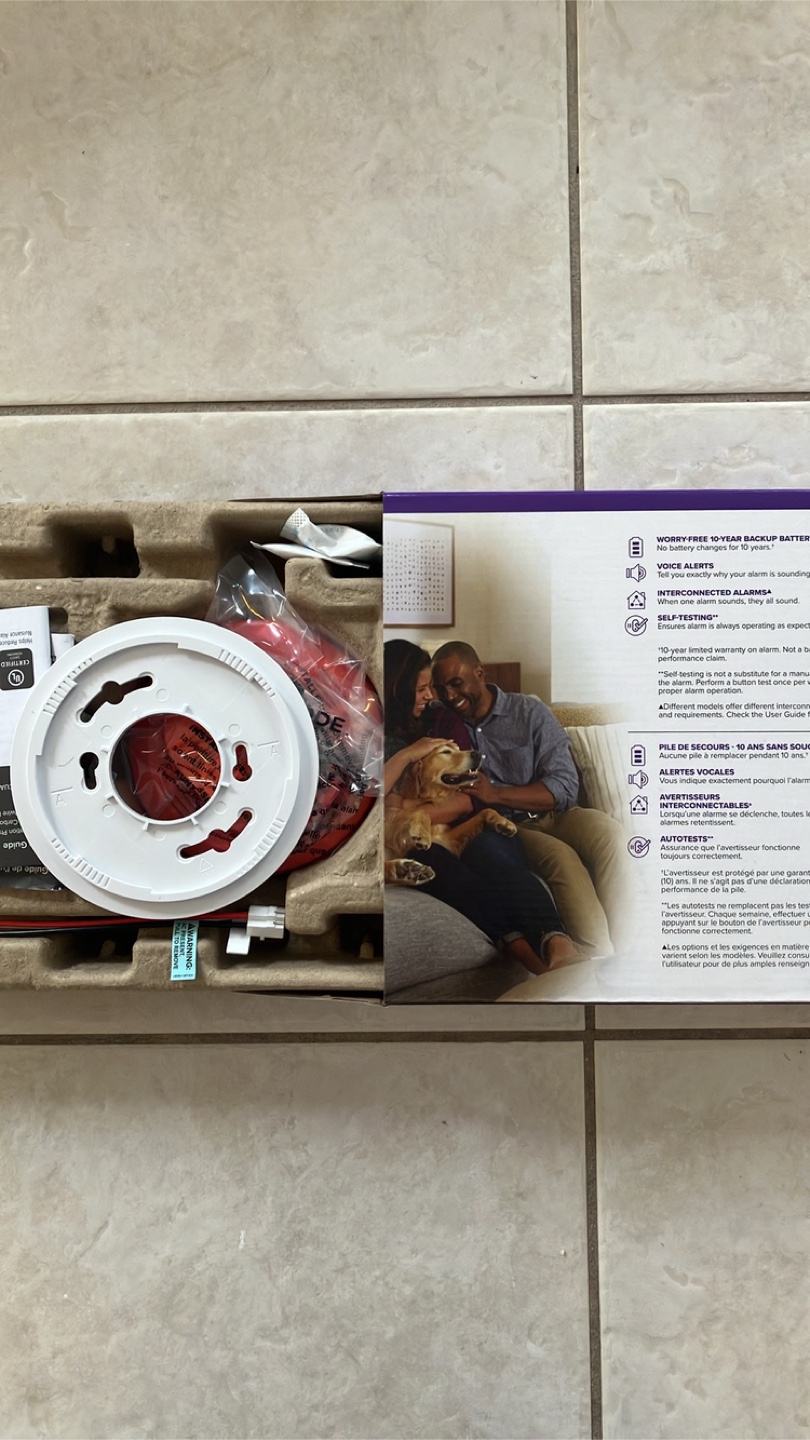 One Kidde Hardwired Smoke and Carbon Monoxide Alarm - photo 2