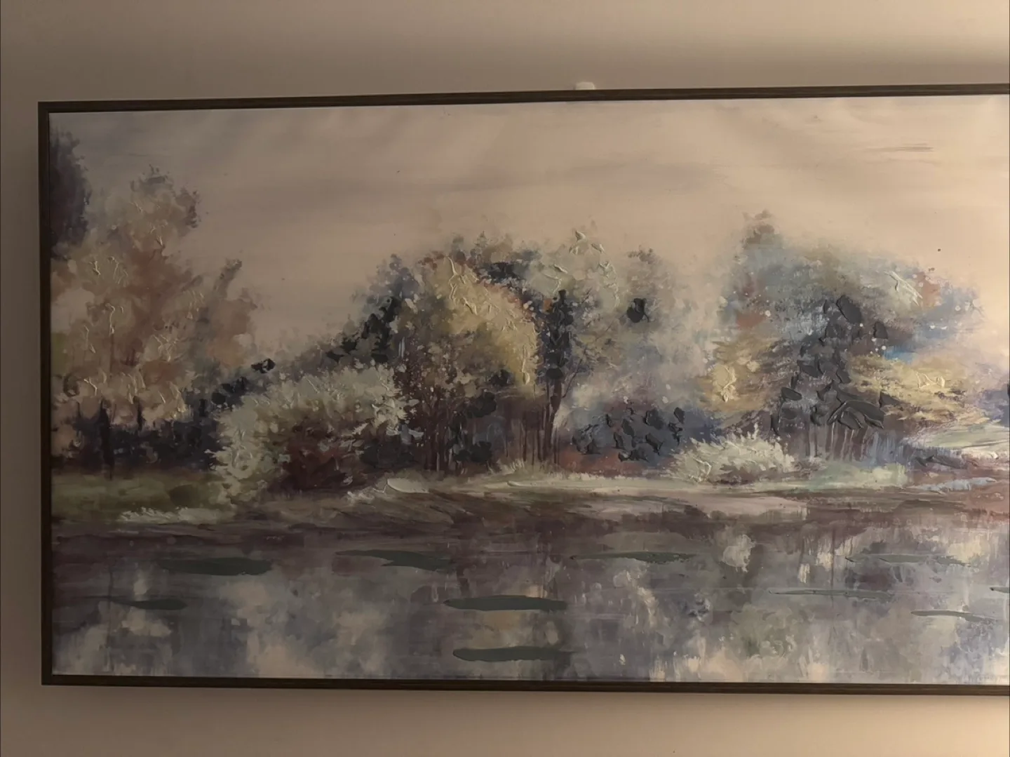Large Canvas Wall Art - Serene Landscape Painting thumbnail