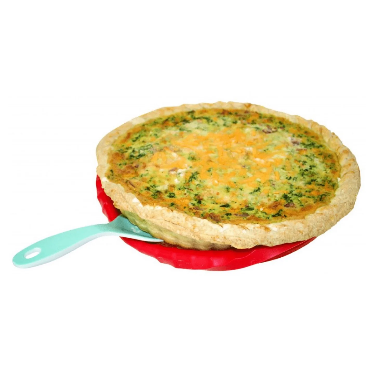 Red Silicone Pie Crust Ring image indicator(4)