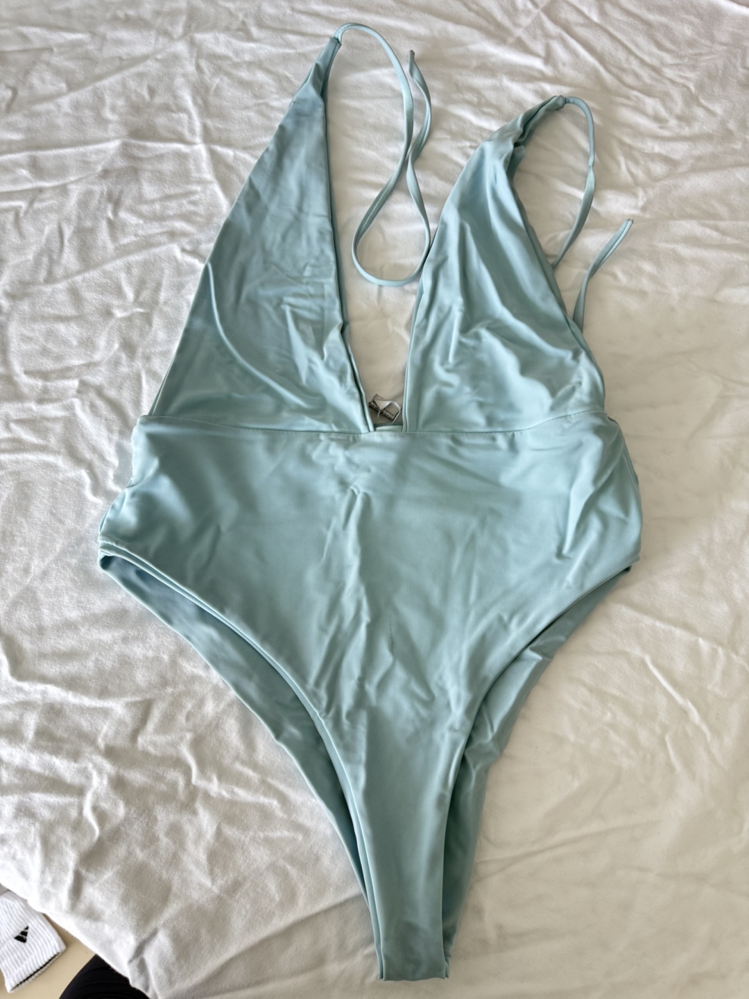 🛍️Mint Green One-Piece Swimsuit - Size Medium