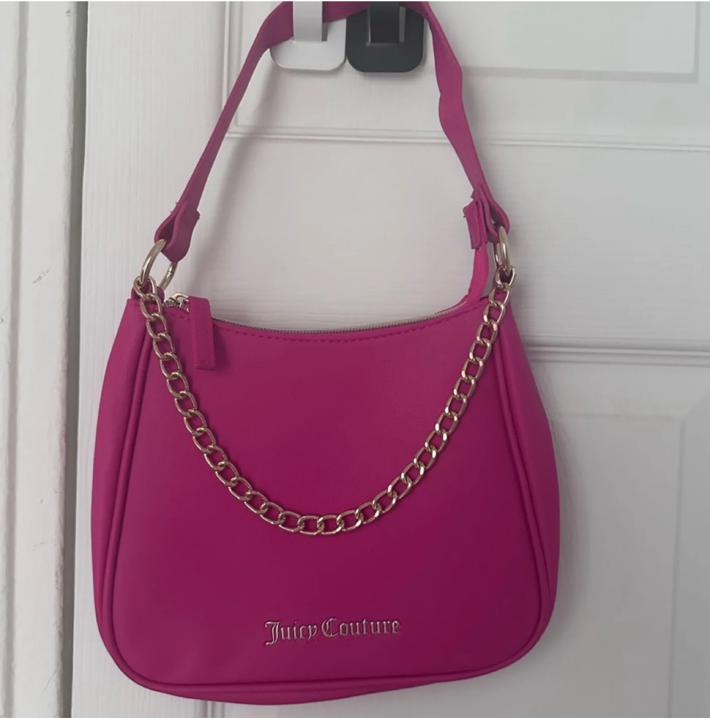 Juicy Couture Pink Chain Strap Shoulder Bag thumbnail