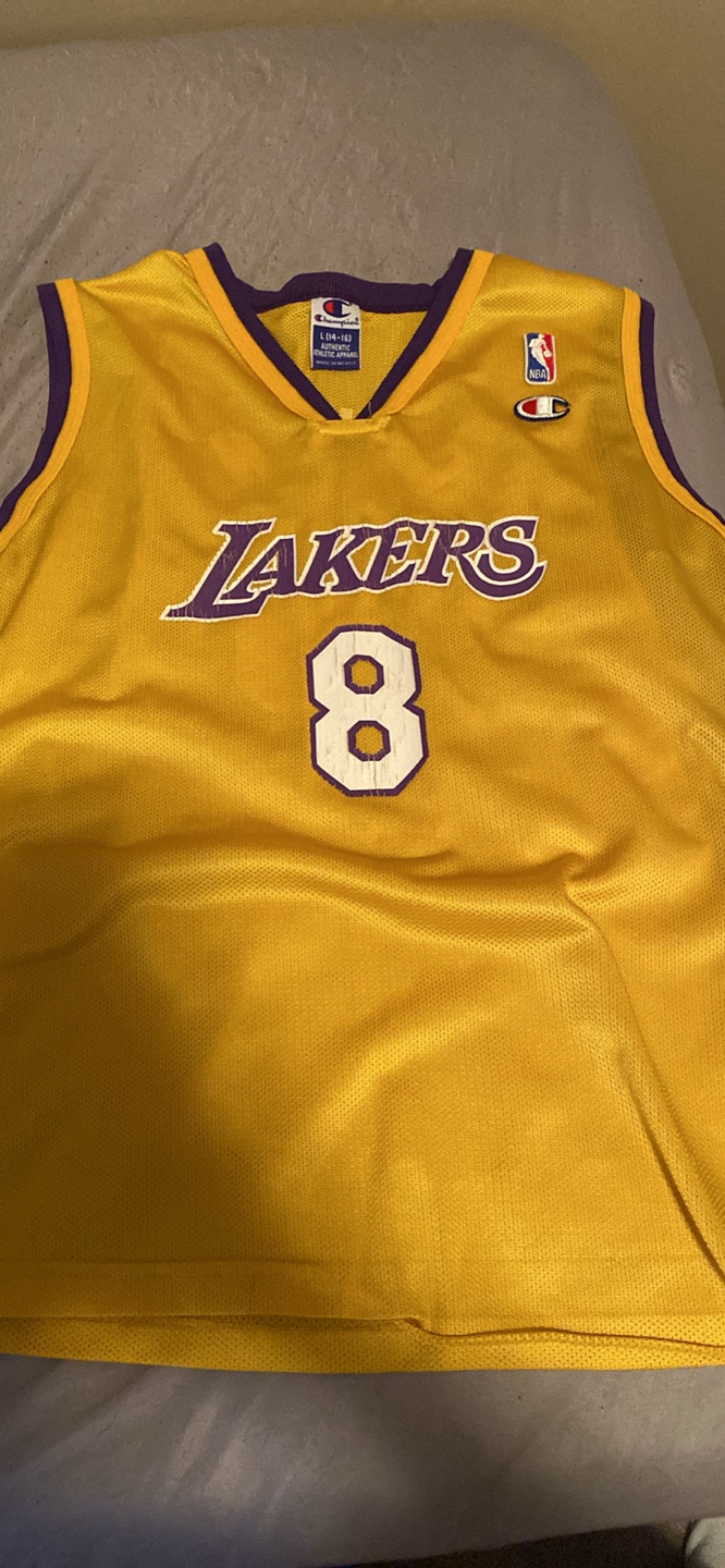 Kobe Bryant Los Angeles Lakers Jersey Size Youth Large