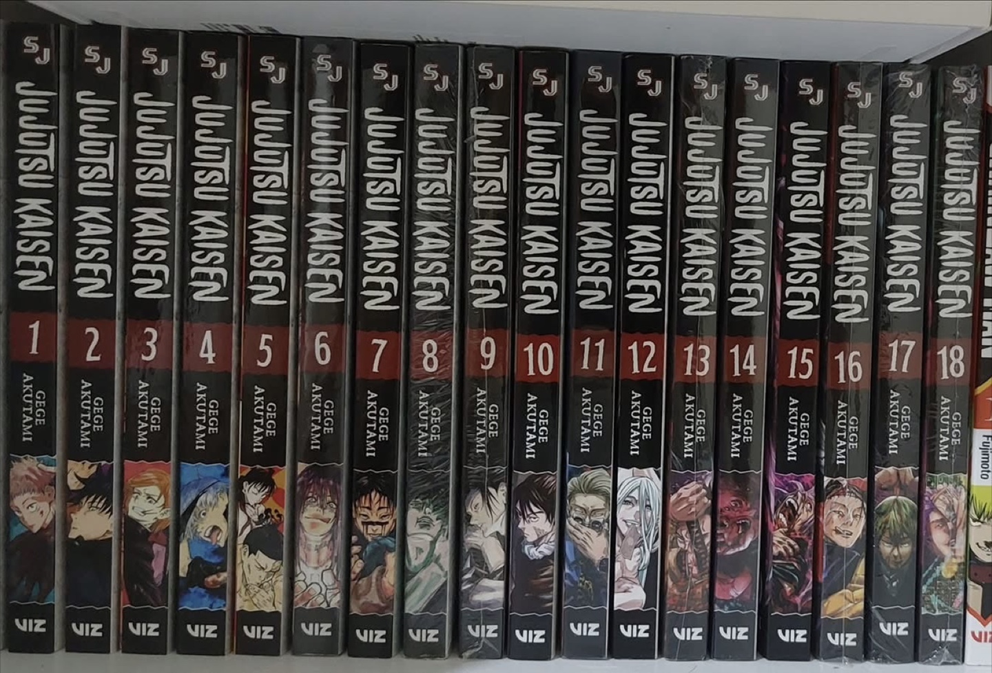 Jujustu Kaisen Manga Volumes 0-19