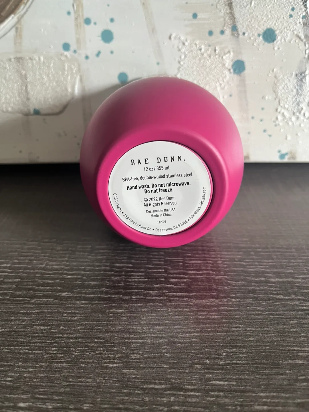 Rae Dunn Tanned & Tipsy Insulated Wine Tumbler image indicator(5)