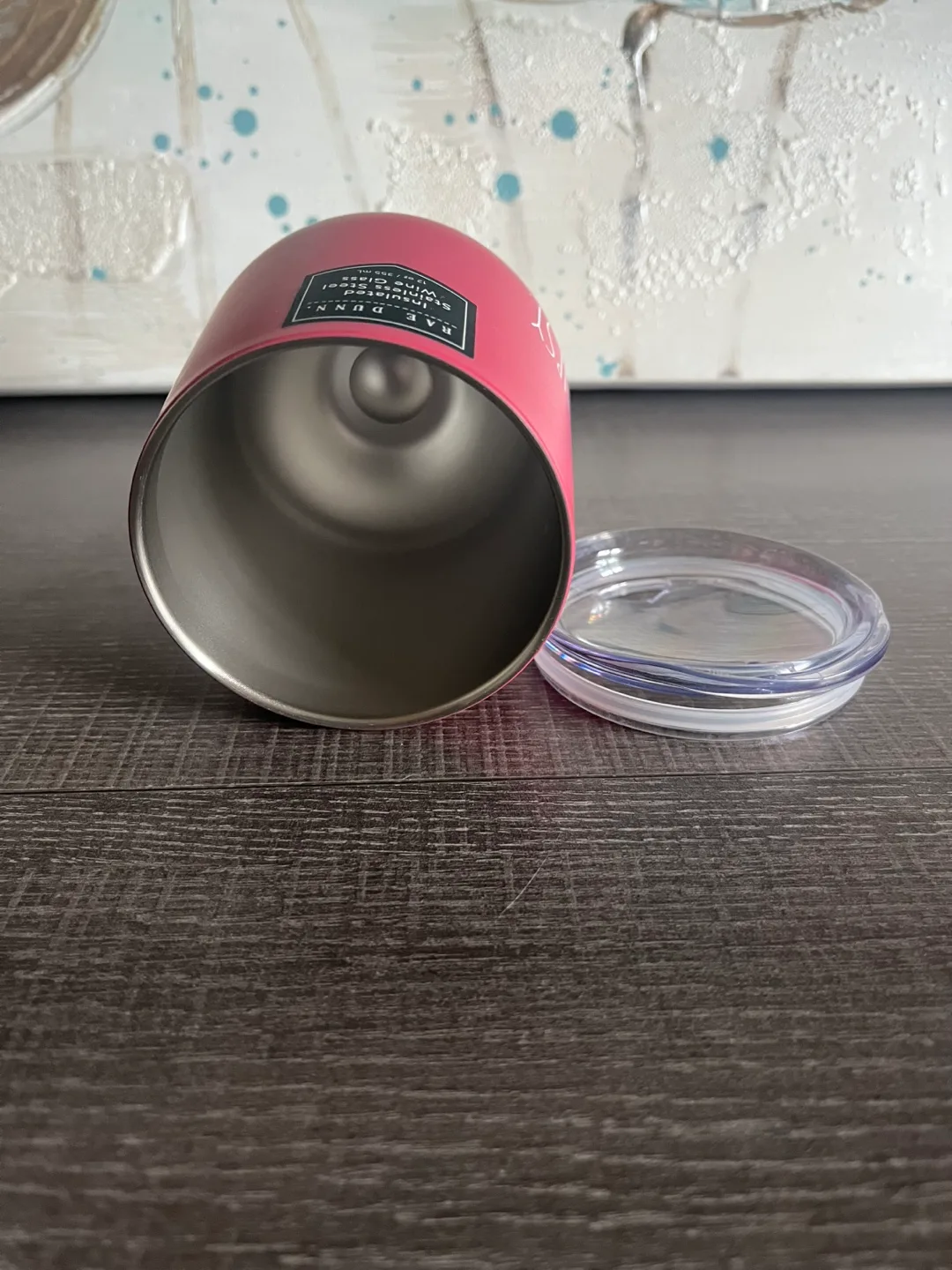 Rae Dunn Tanned & Tipsy Insulated Wine Tumbler image indicator(4)