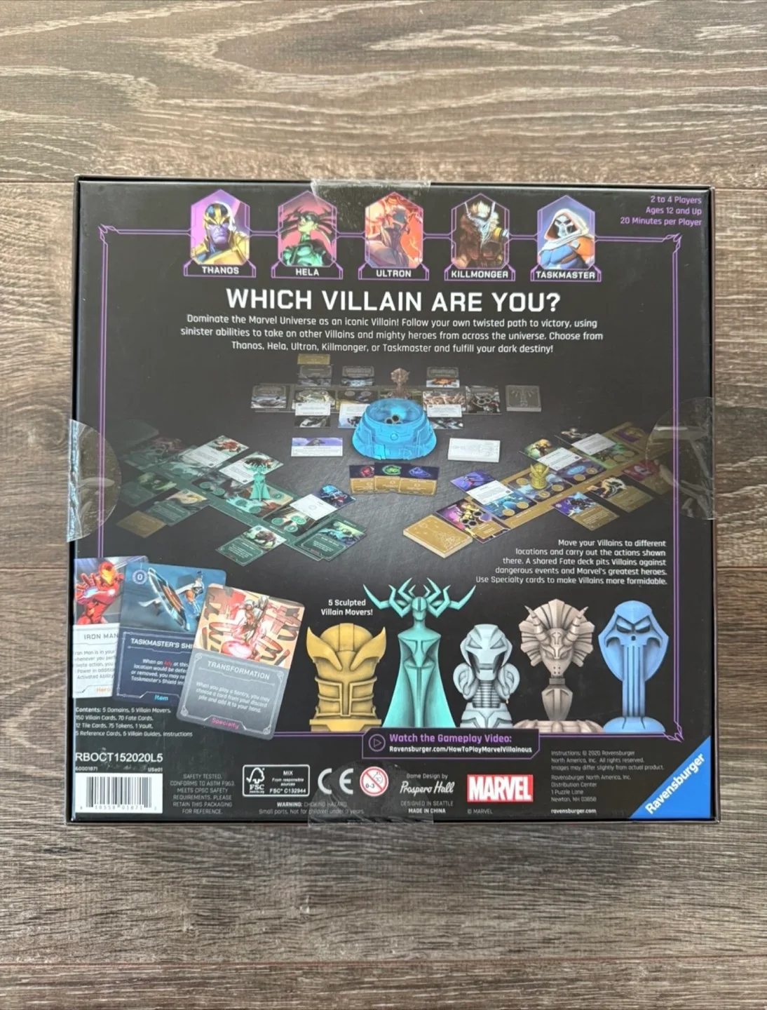 New Marvel Villainous: Infinite Power Board Game image indicator(2)