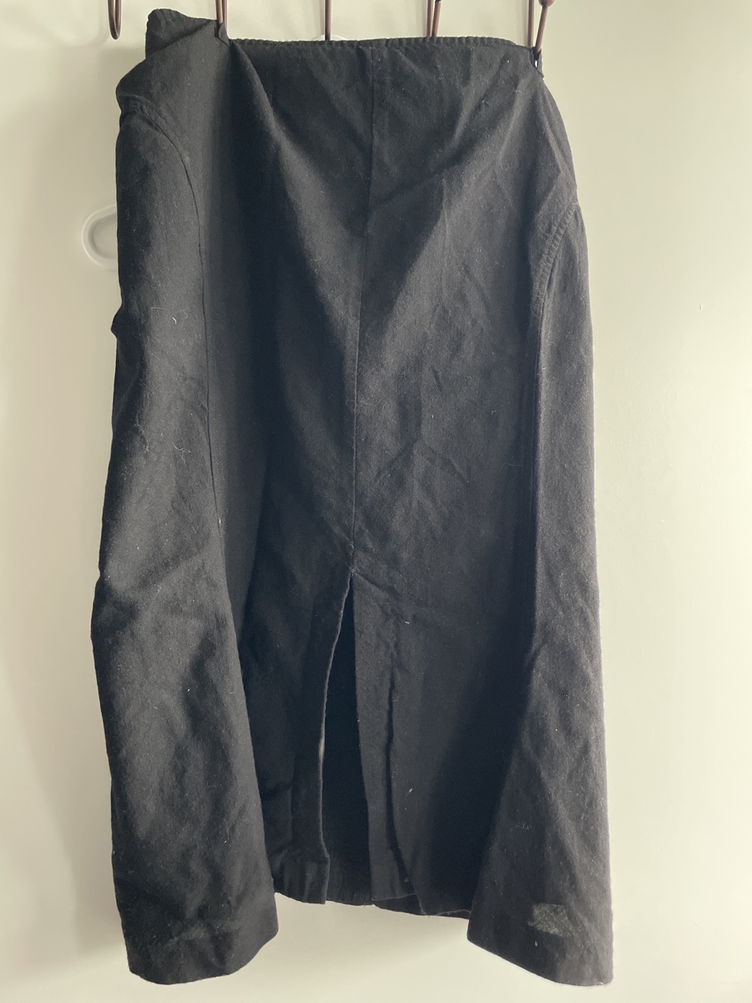 Black A-line Skirt