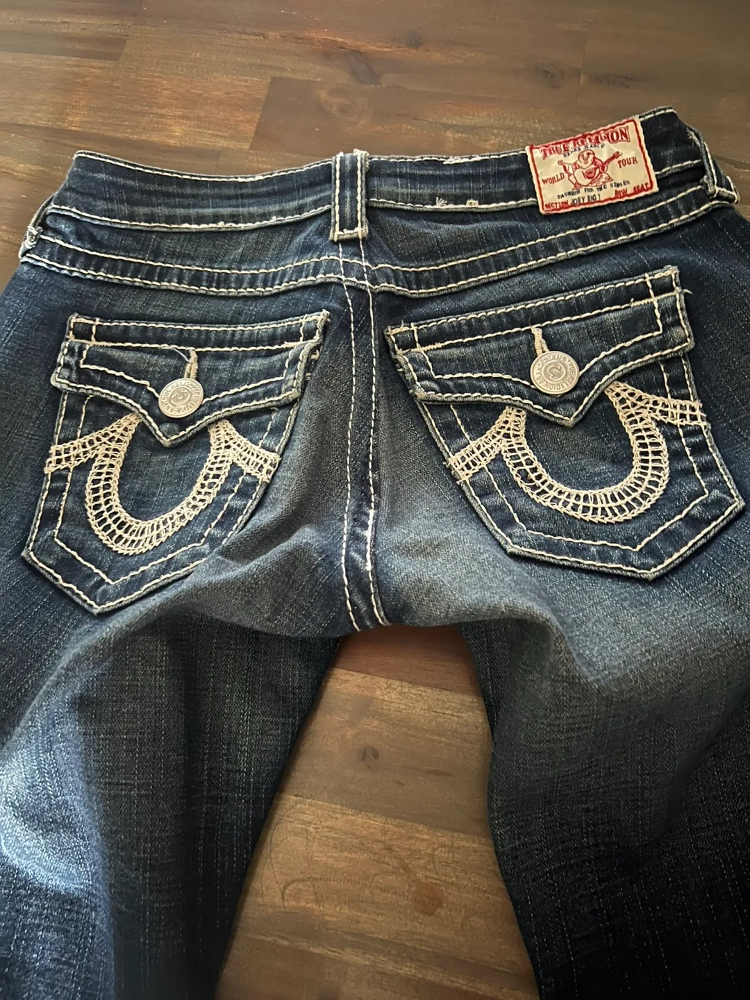 True Religion Jeans: Triple Thread Authentic image indicator(6)