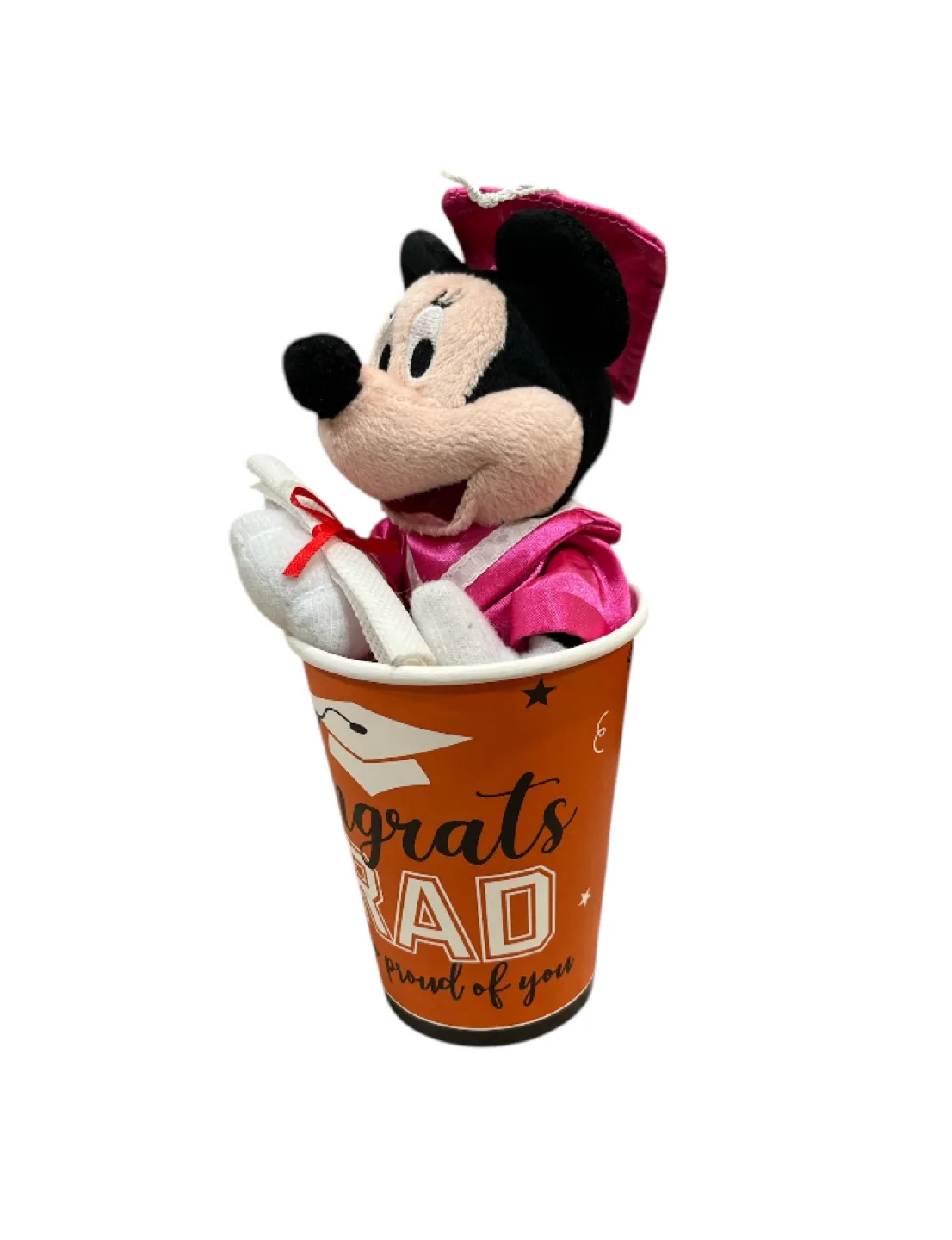 Minnie Mouse Grad Plush in Cup image indicator(4)