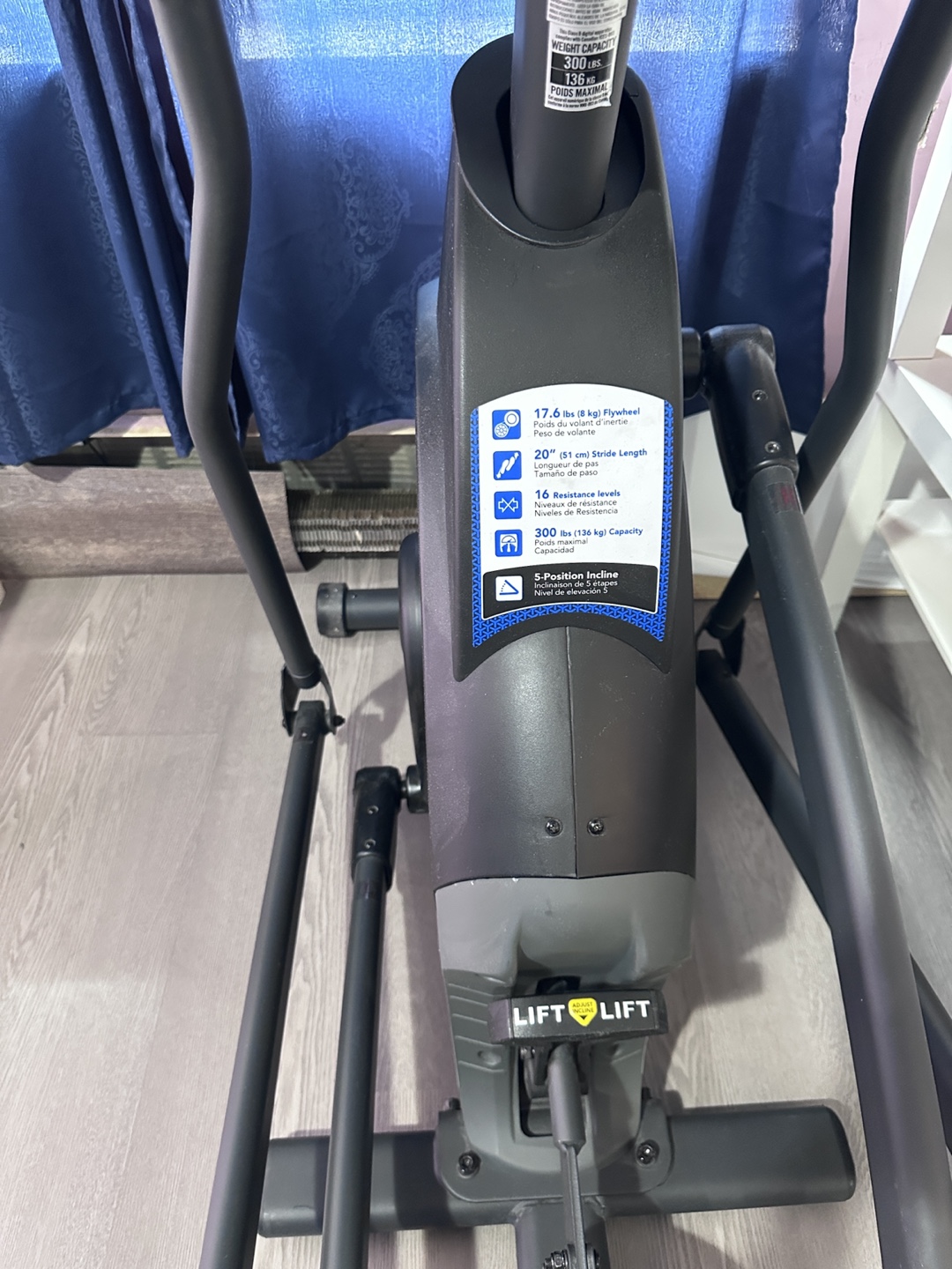Horizon CE8.8 Elliptical – Smooth & Sturdy Workout Machine - photo 2