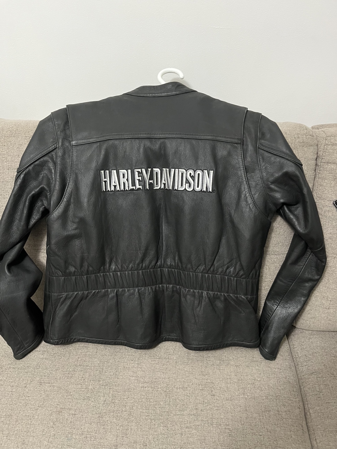 Harley-Davidson Women's Black Leather Jacket - Size Medium