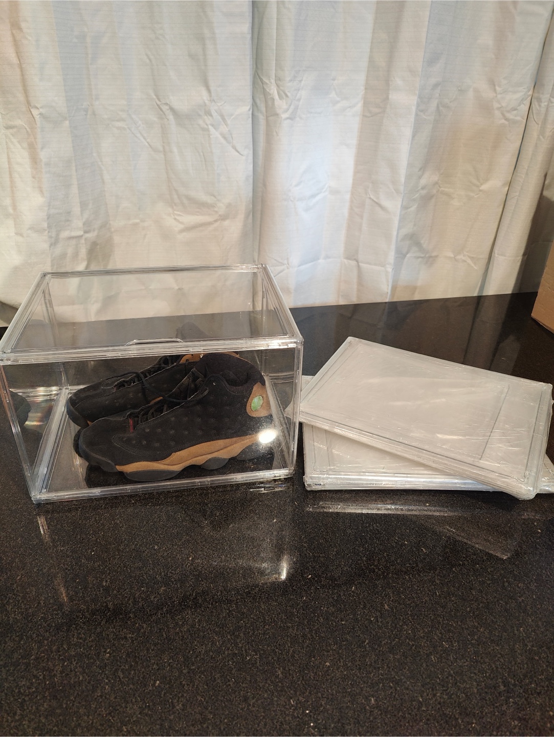 Stackable Shoe Boxes with Magnetic Lids (3 Pack) - photo 4