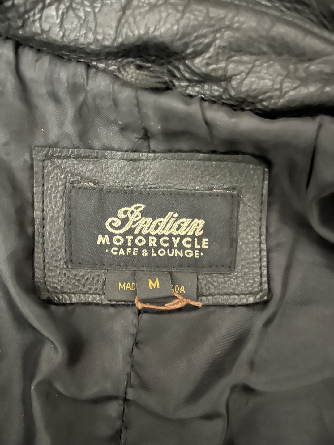 Indian Motorcycle Women's Leather Jacket - Size Medium - photo 3