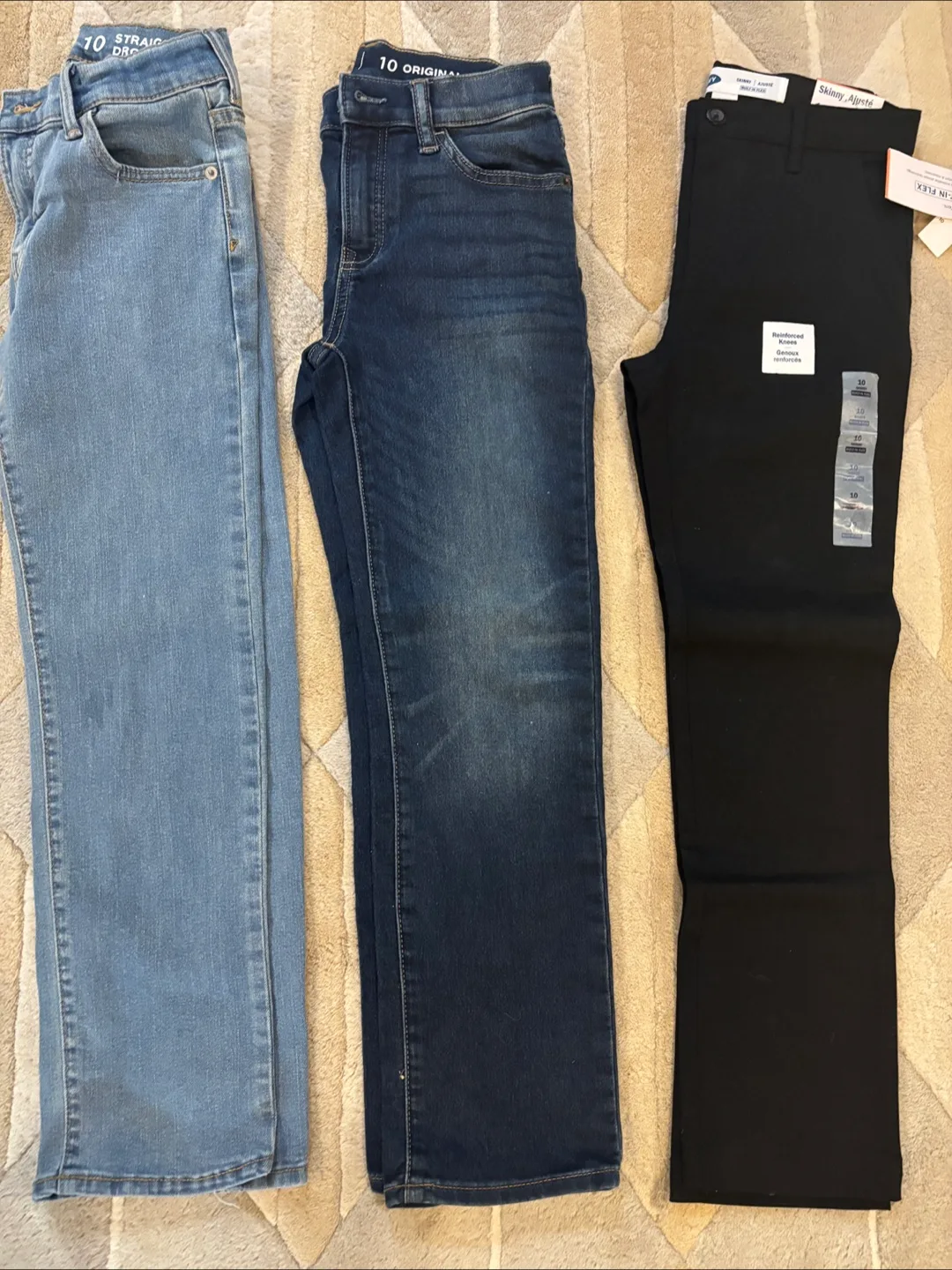 Boy's Pants Bundle - Gap & Old Navy Jeans and Old Navy Khakis image indicator(8)