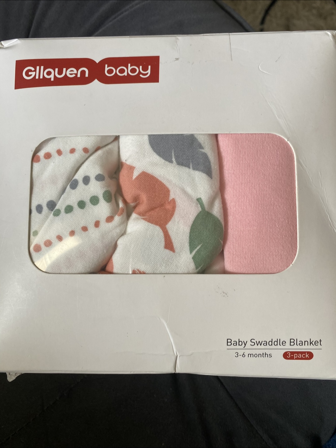 Baby Swaddle Blanket 3-Pack 🧡