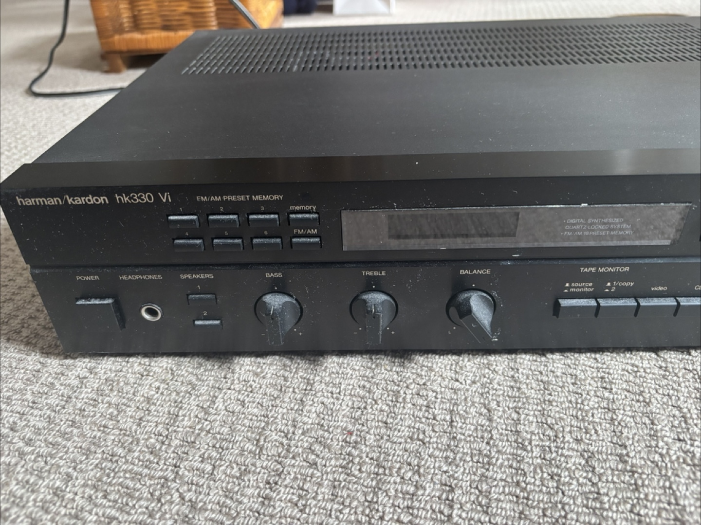 Harman Kardon Stereo, Speaker, Record player