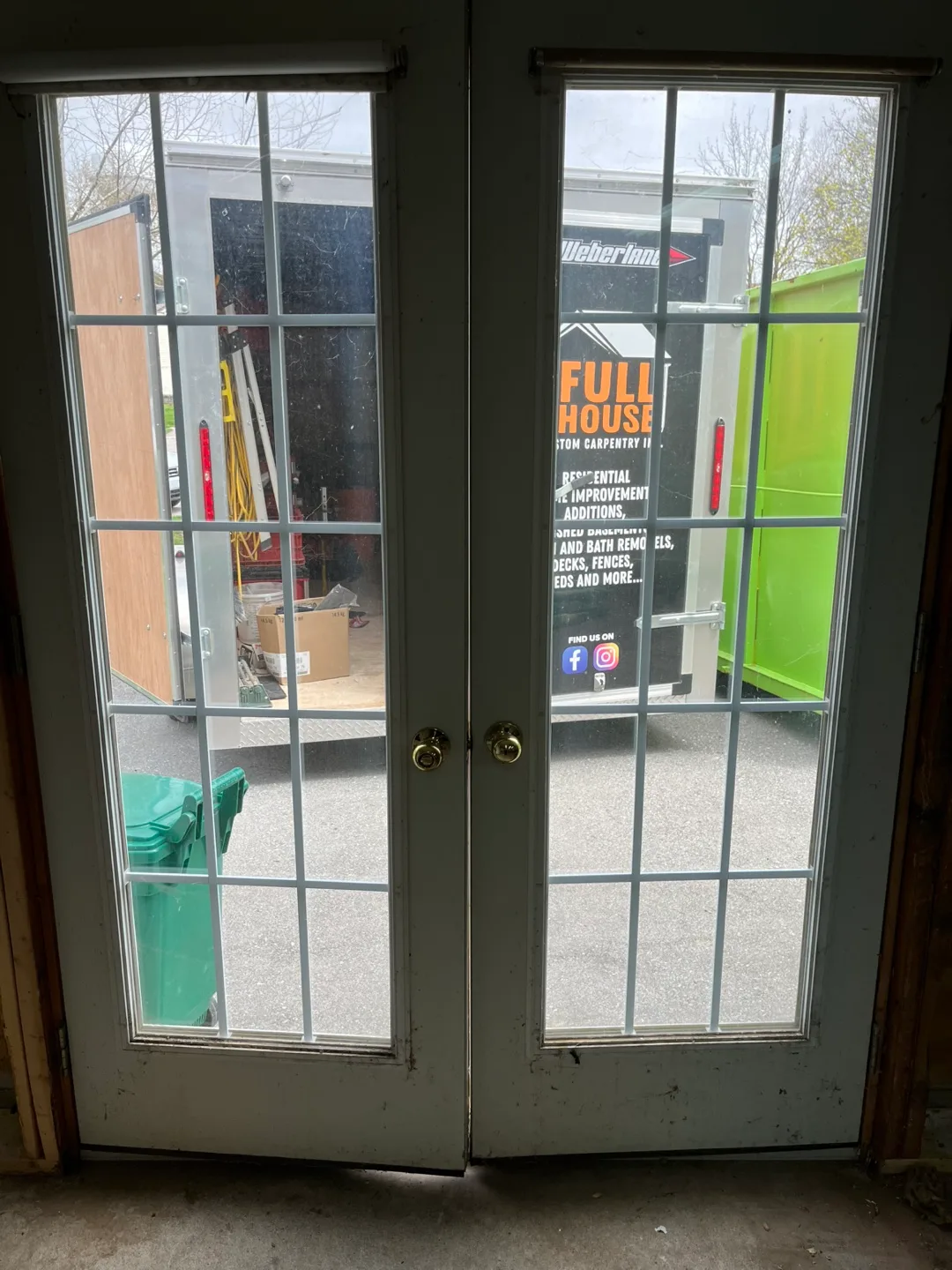 French Doors with Gridded Glass thumbnail
