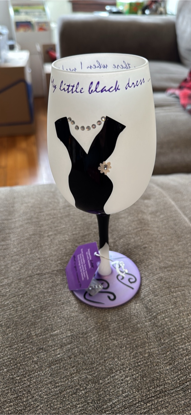 Lolita Wine Glass - My Little Black Dress - photo 2