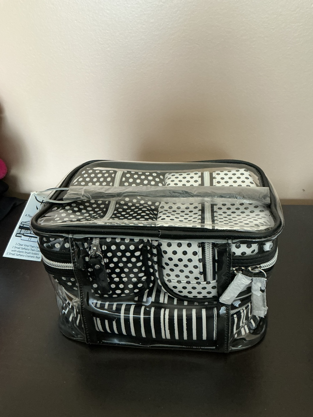 New Zak Designs 4-Piece Travel Cosmetic Bag Set - photo 3