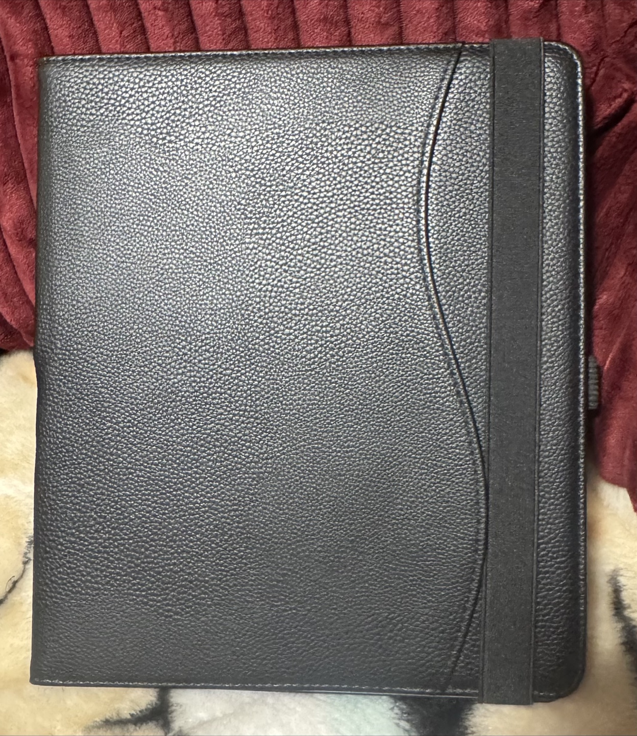 Black Kindle Scribe Portfolio Case