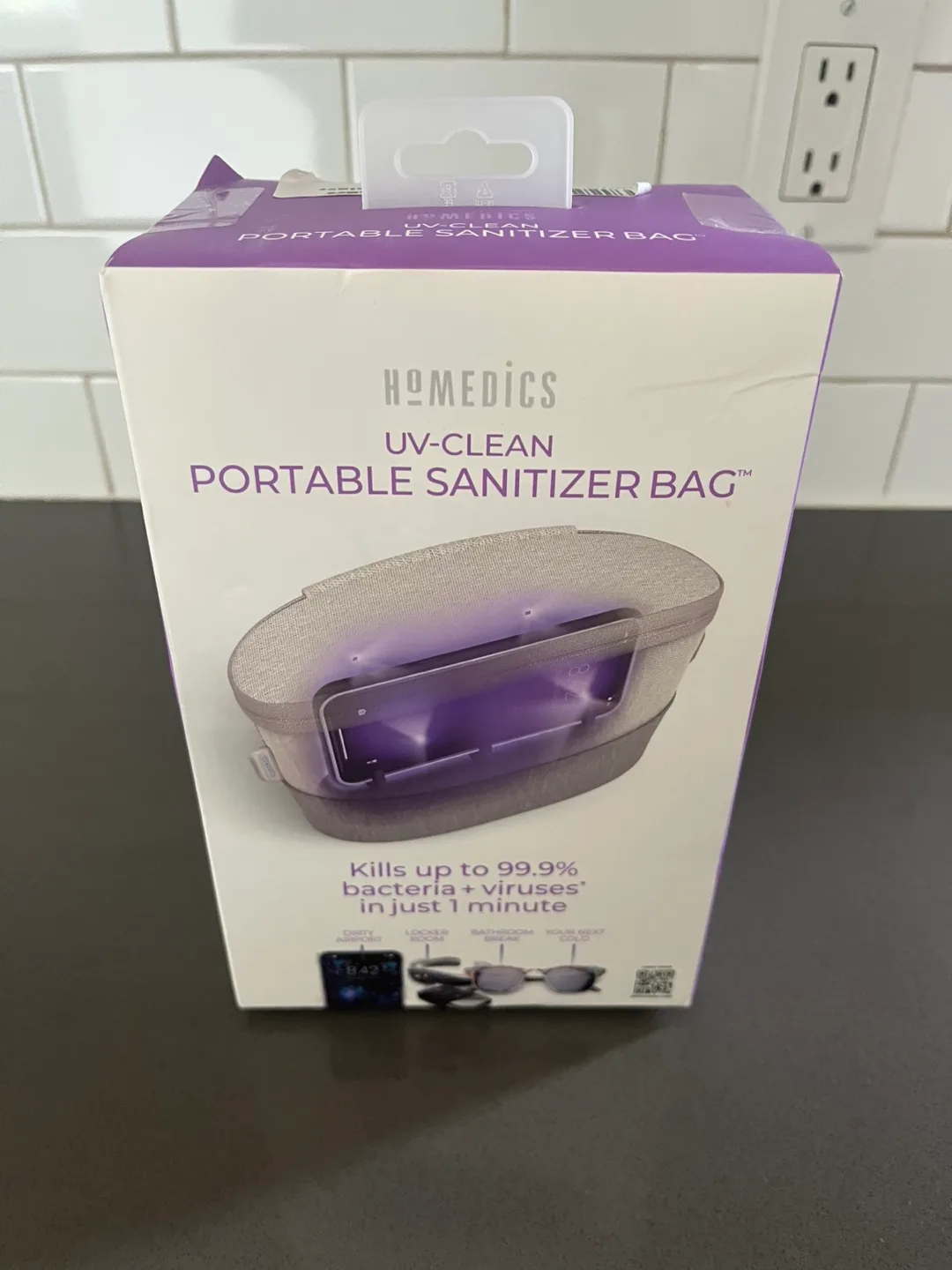 Homedics UV-Clean Portable Sanitizer Bag image indicator(4)