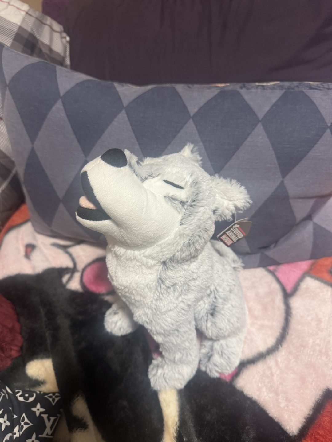 Stuffed Animal Plush Wolf - photo 2