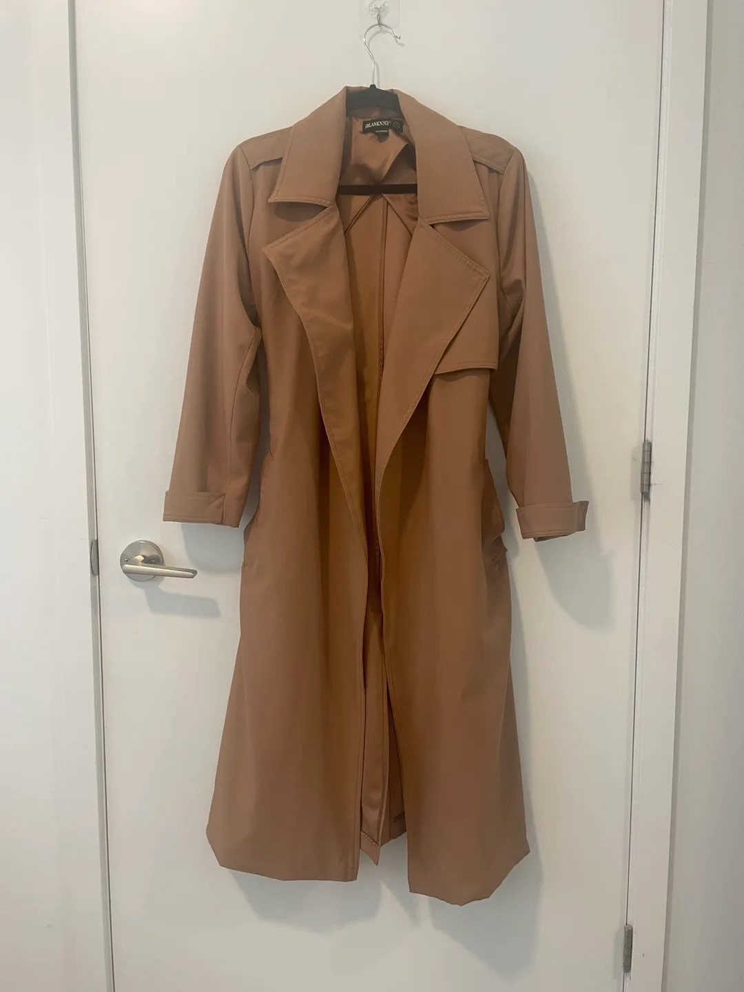 BLANKNYC Beige Trench Coat with belt thumbnail