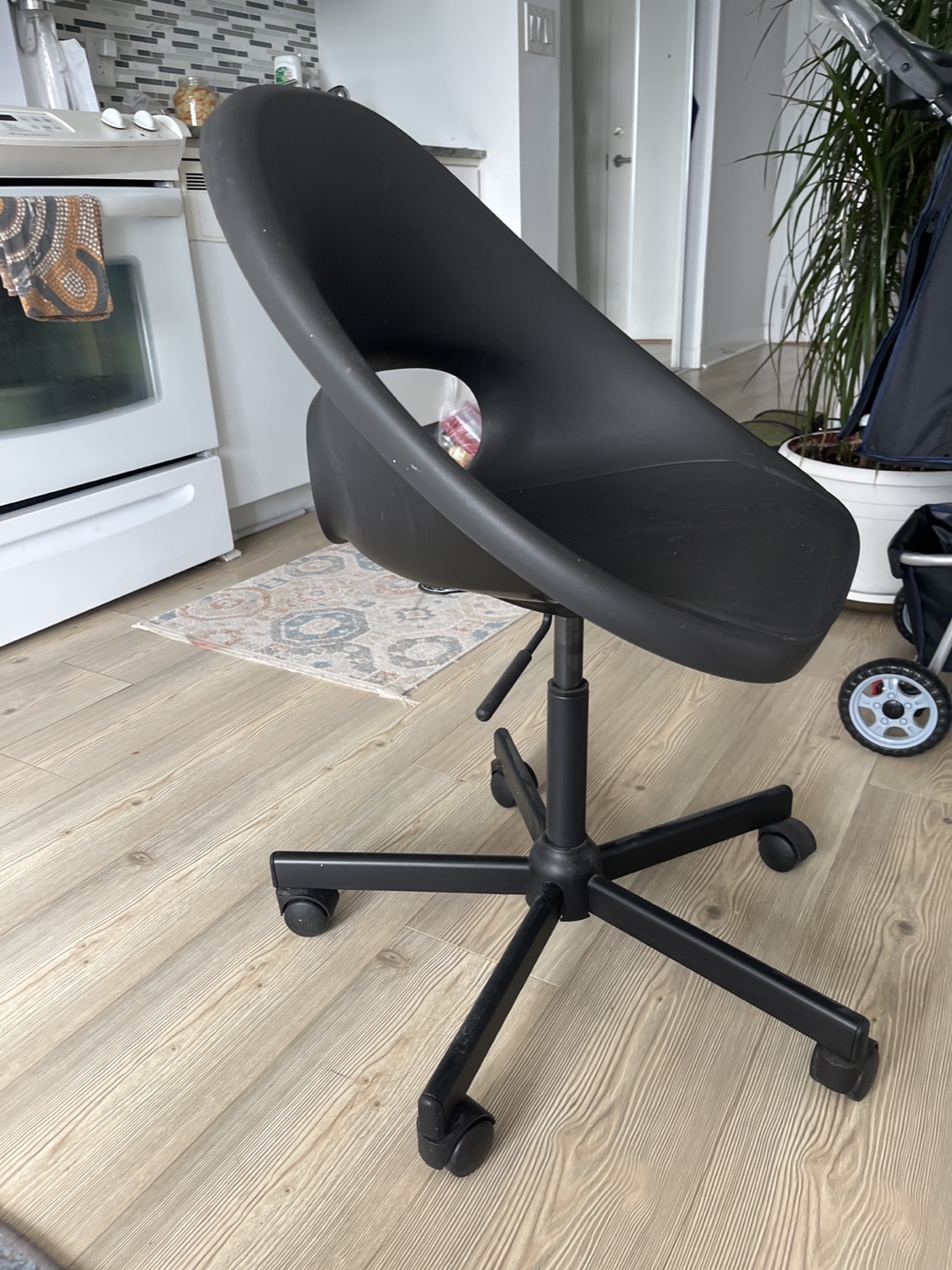 Black IKEA Chair - photo 2
