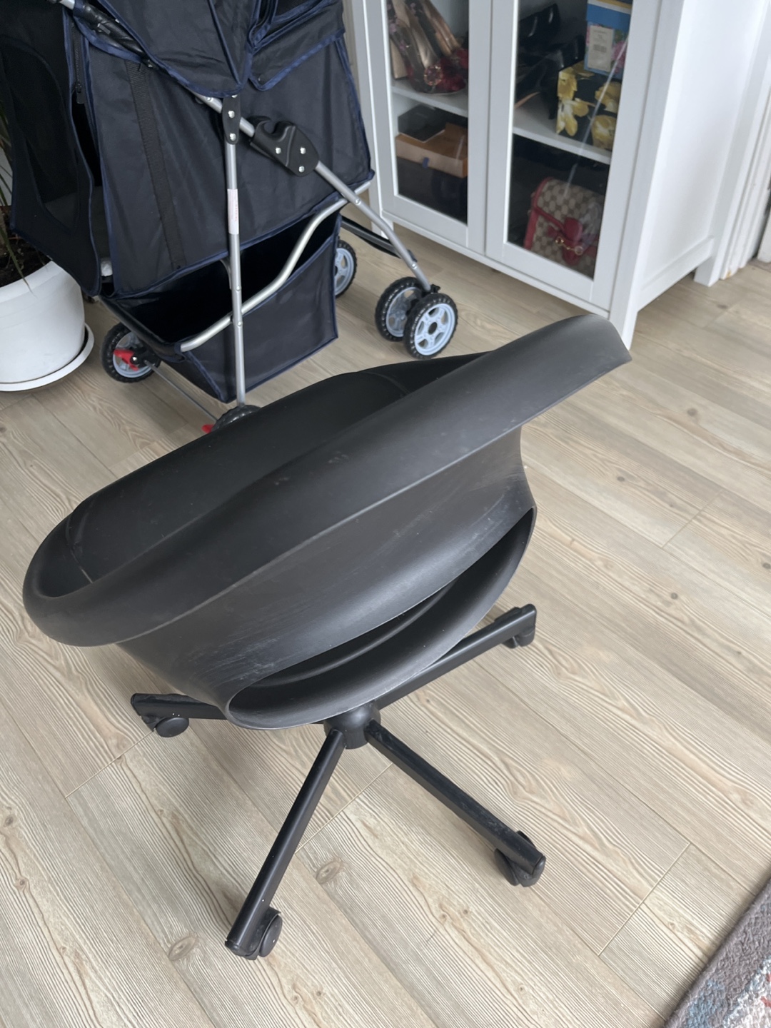 Black IKEA Chair - photo 3