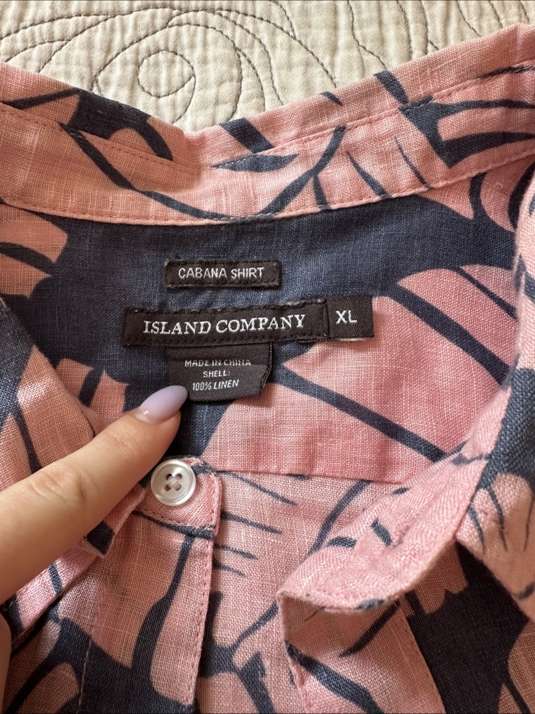 Island Company Linen Shirt (XL) - photo 2