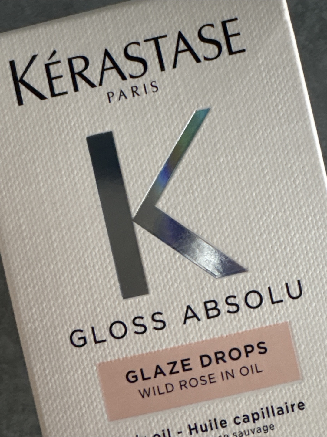 New Kérastase Paris Gloss Absolu Glaze Drops Wild Rose in Oil