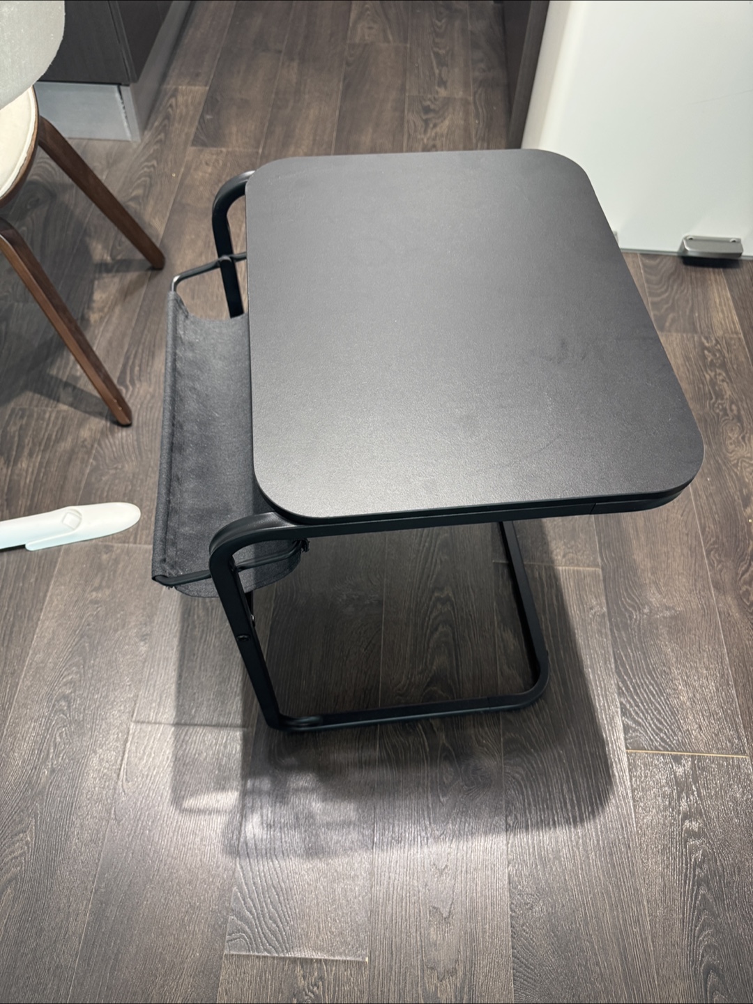 IKEA OLSERÖD Black Side Table