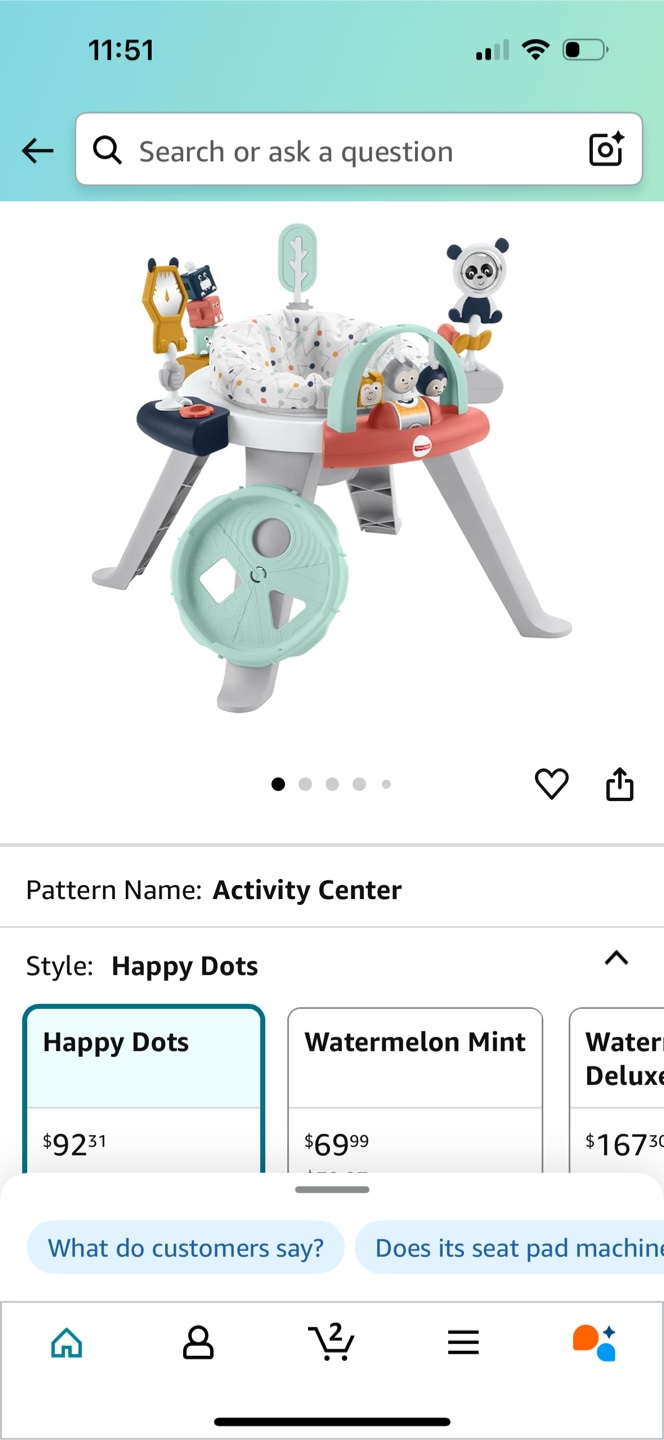 Fisher Price 3 in 1 Activity Center