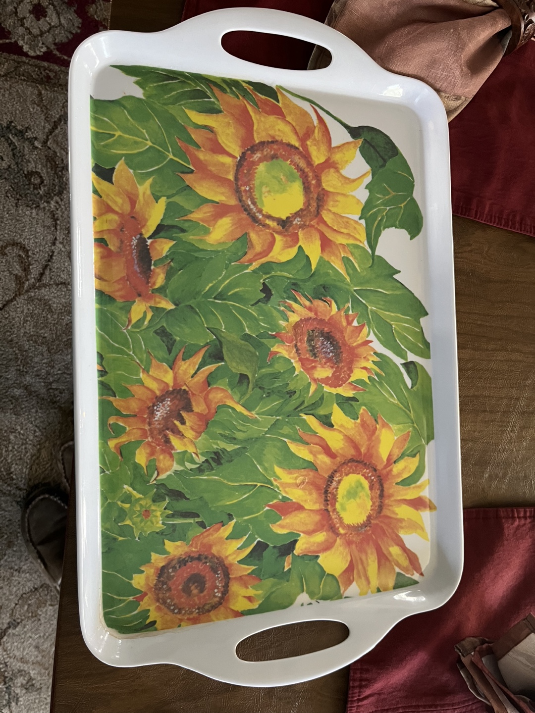 🧡Spring Sunflower Serving Tray