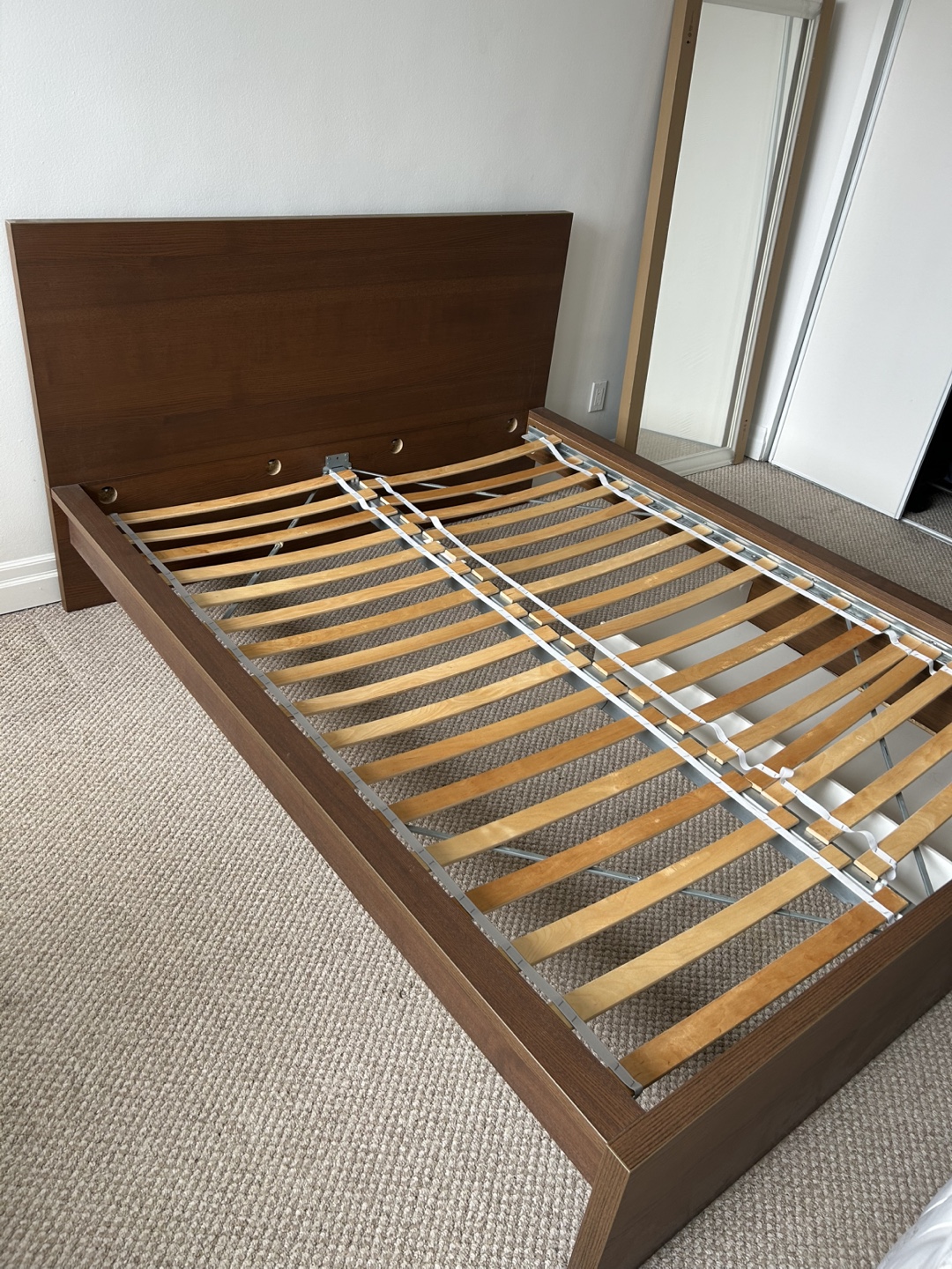 IKEA MALM Bed Frame with Slatted Base