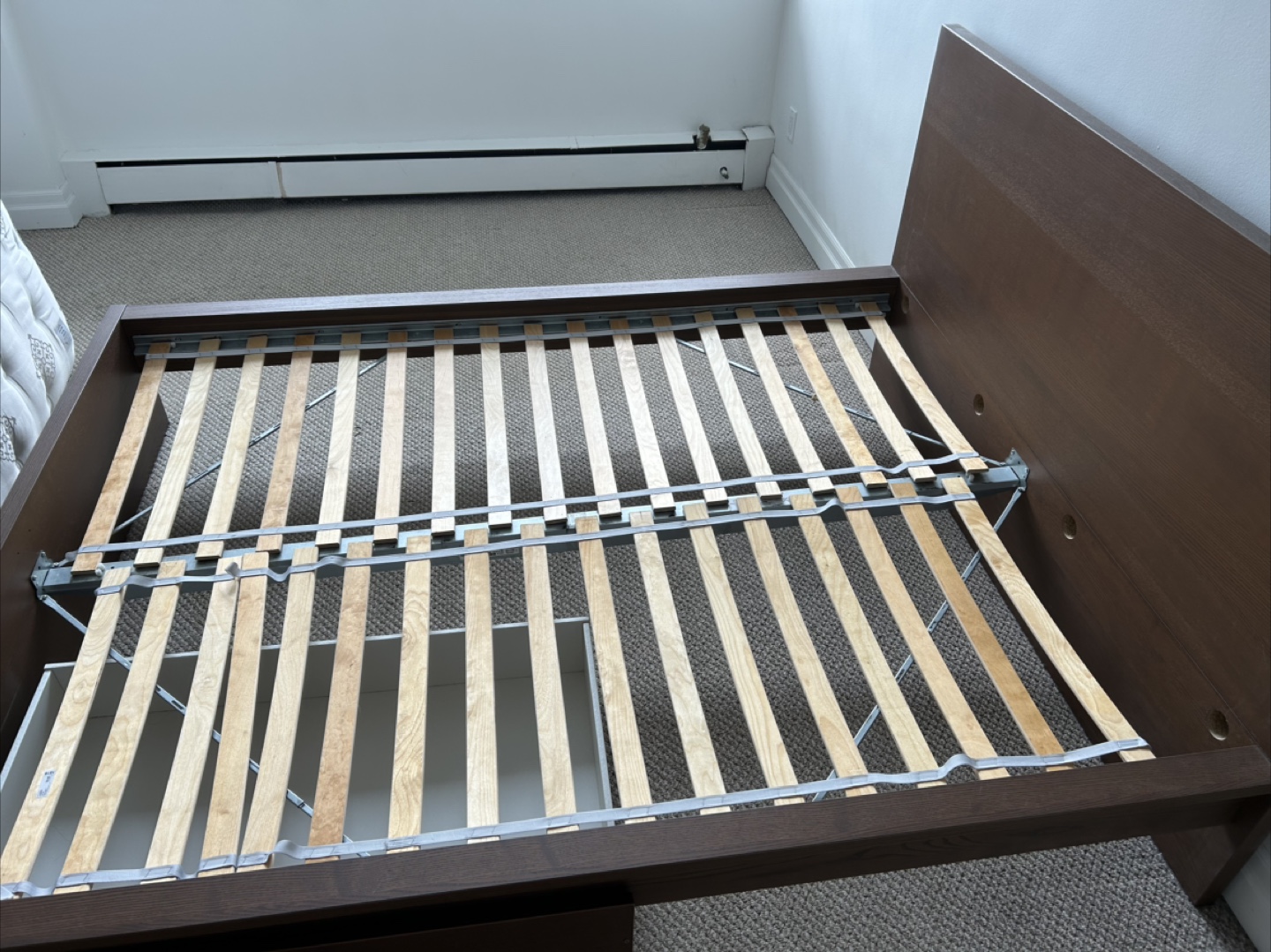 IKEA MALM Bed Frame with Slatted Base - photo 2