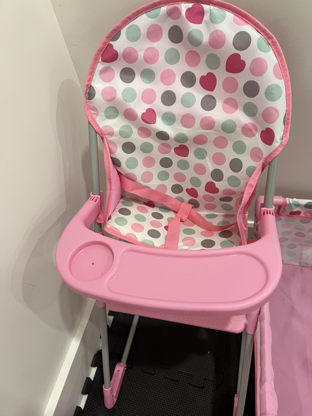Doll Playset - Stroller, Highchair, Crib & Playmat - photo 4