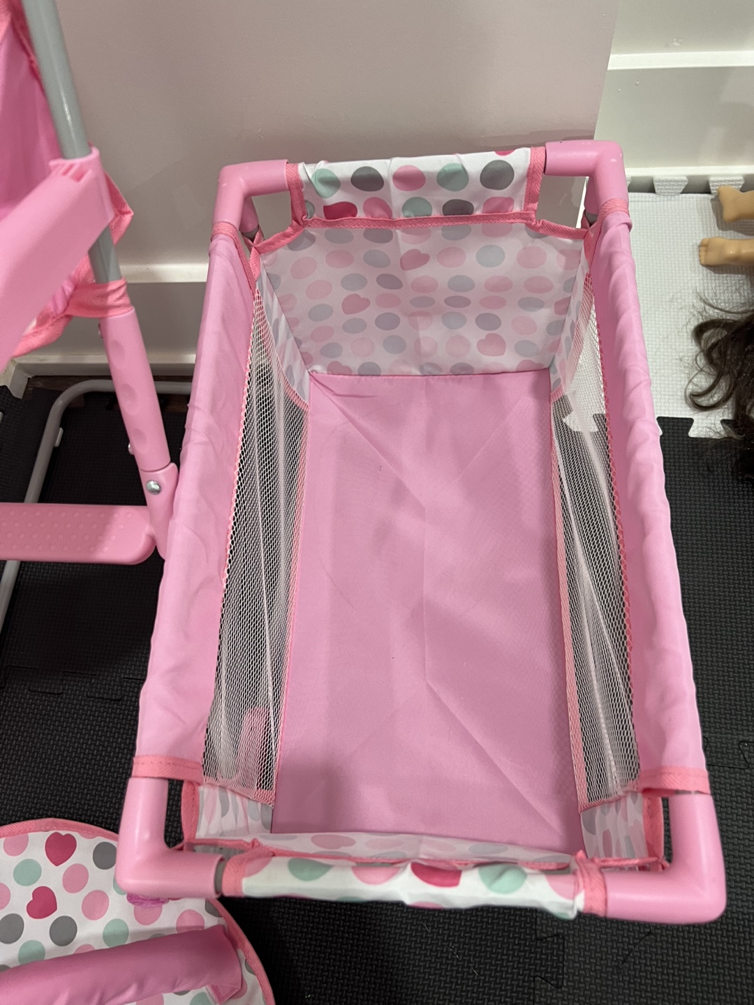 Doll Playset - Stroller, Highchair, Crib & Playmat - photo 5