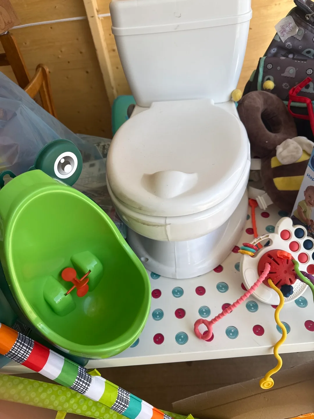 Baby Items Bundle: Potty Training, Toys, and Playmat image indicator(3)