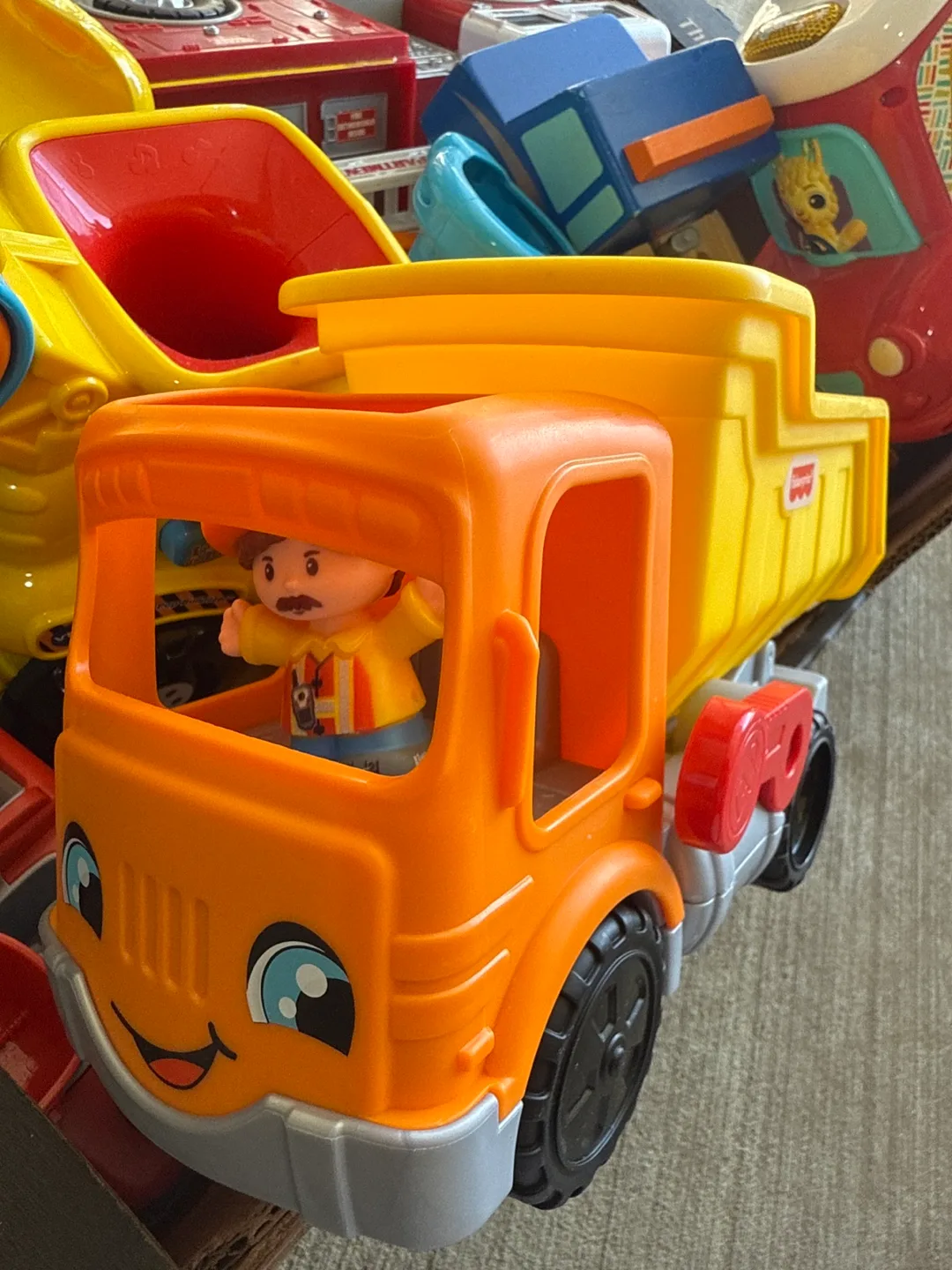 Lot of VTech and Fisher-Price Toy Vehicles image indicator(3)