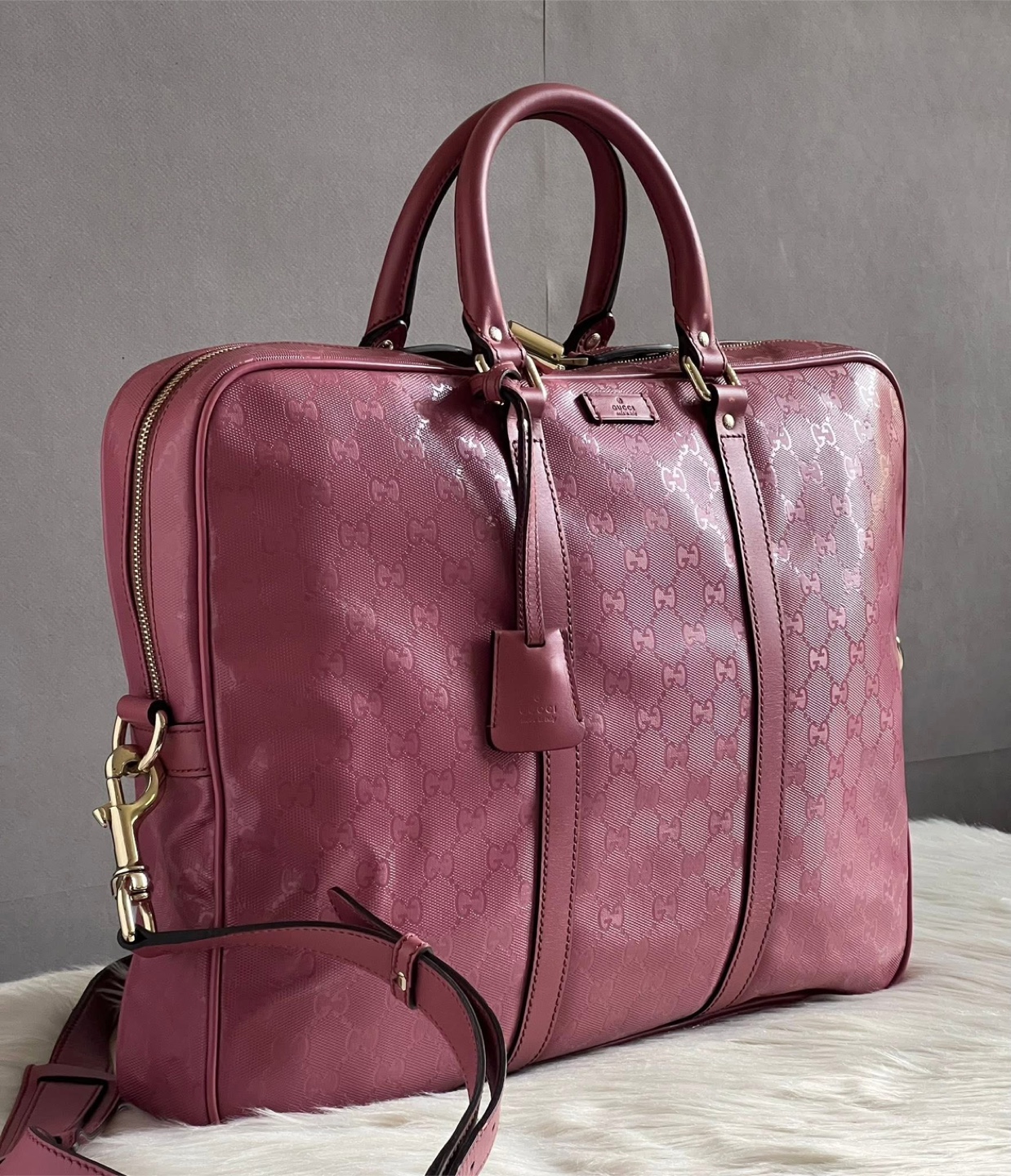 🎀 PRE-LOVED 🎀 Gucci Laptop Bag - photo 3