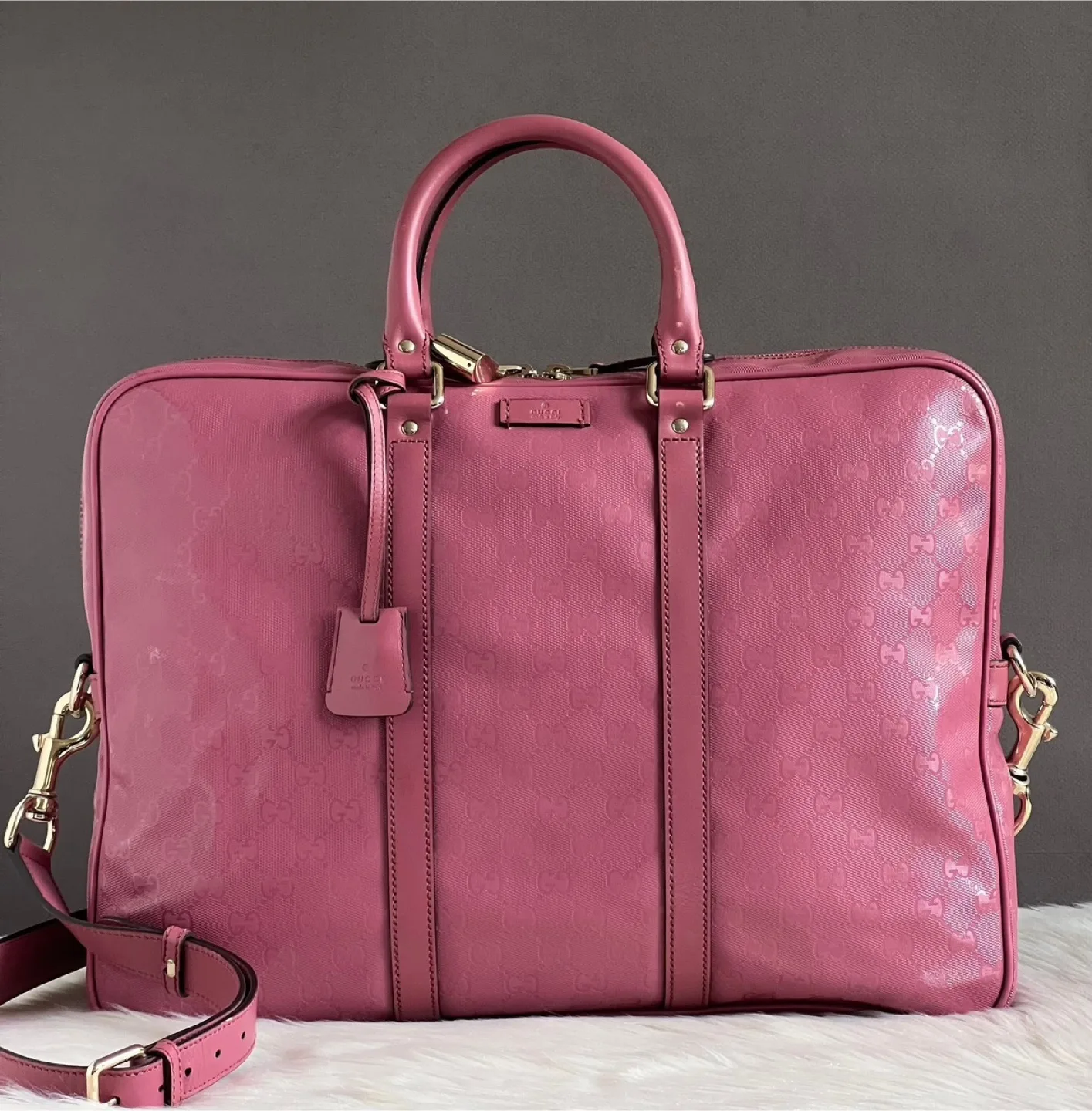 🎀 PRE-LOVED 🎀 Gucci Laptop Bag thumbnail