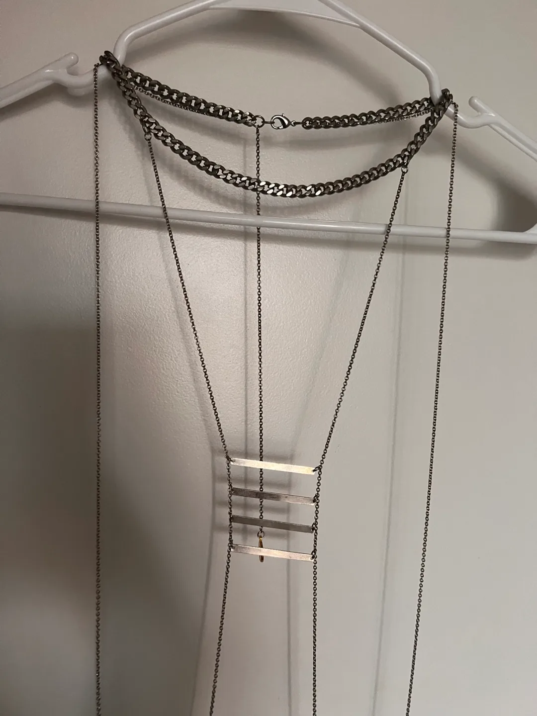 Metal Body Chain Necklace thumbnail
