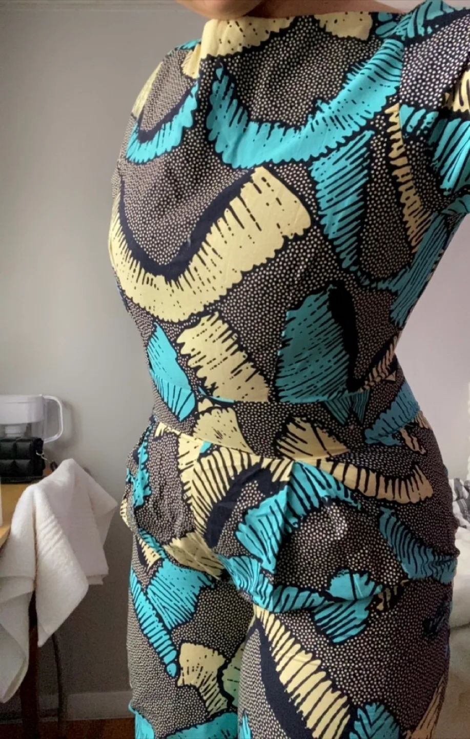 Abstract Print Jumpsuit thumbnail