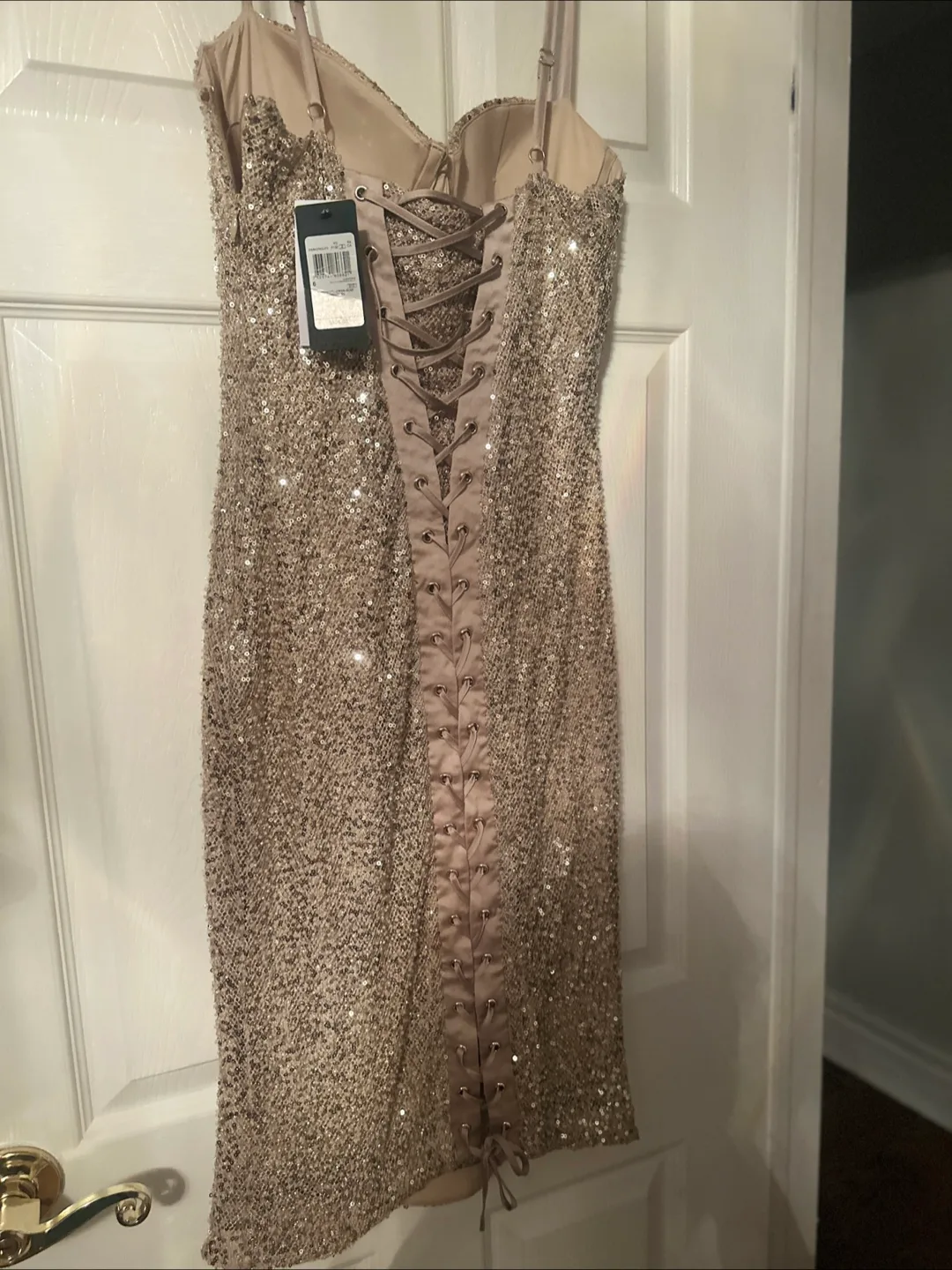 Gorgeous sequin mini dress thumbnail